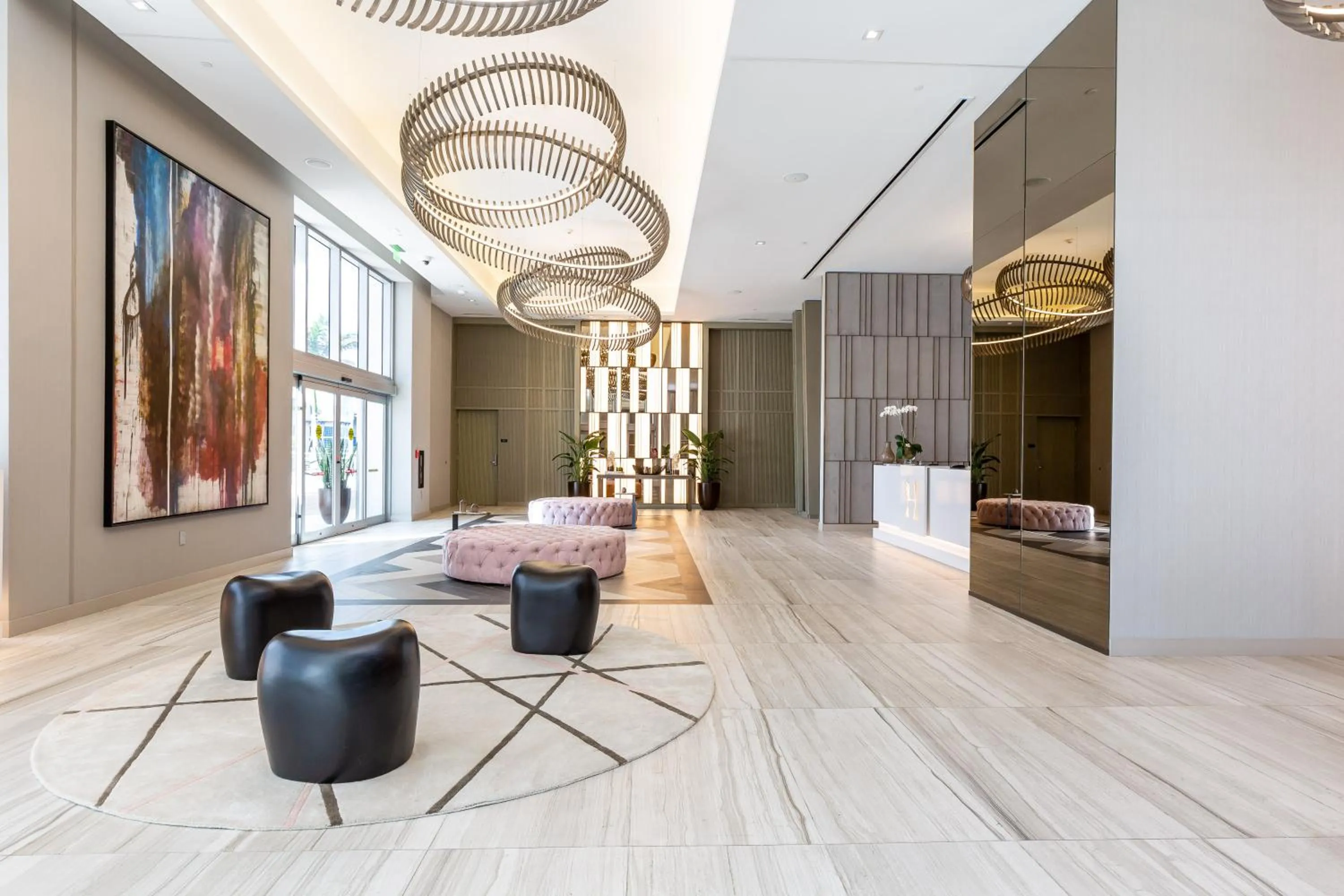 Lounge or bar in Private Ocean Condos at Hyde Beach Resort & Residences