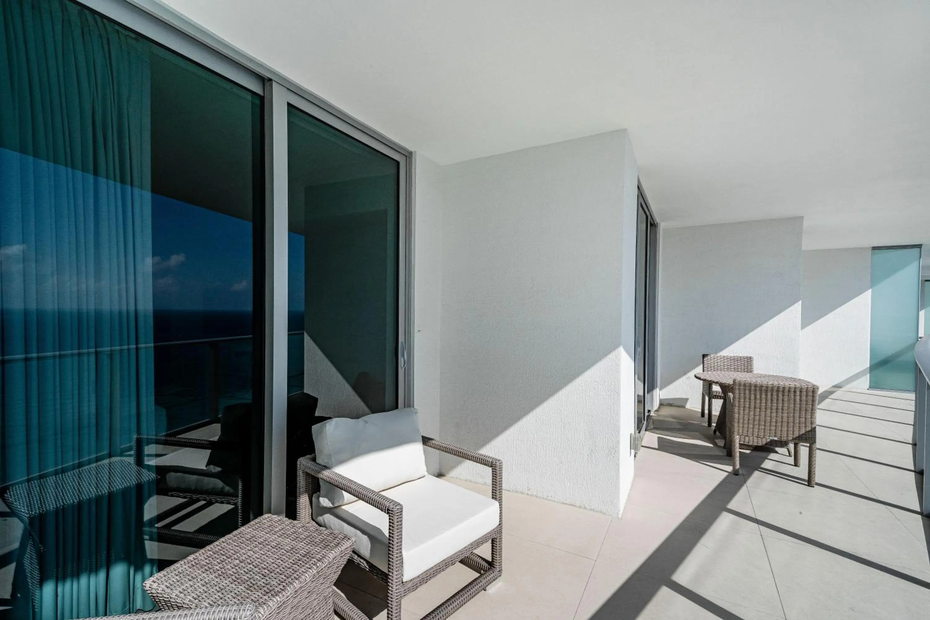Balcony/Terrace in Private Ocean Condos at Hyde Beach Resort & Residences