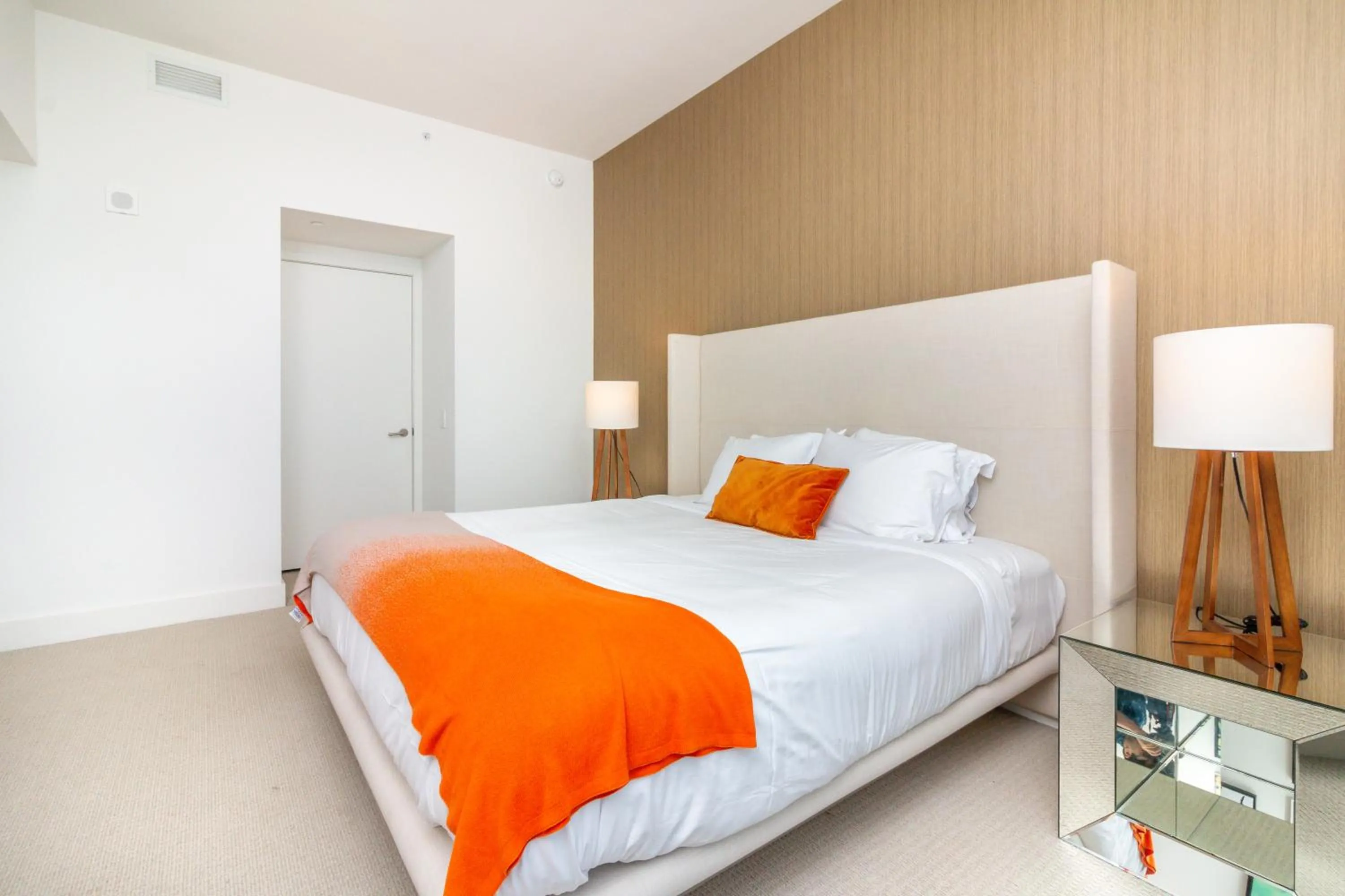 Bed in Private Ocean Condos at Hyde Beach Resort & Residences