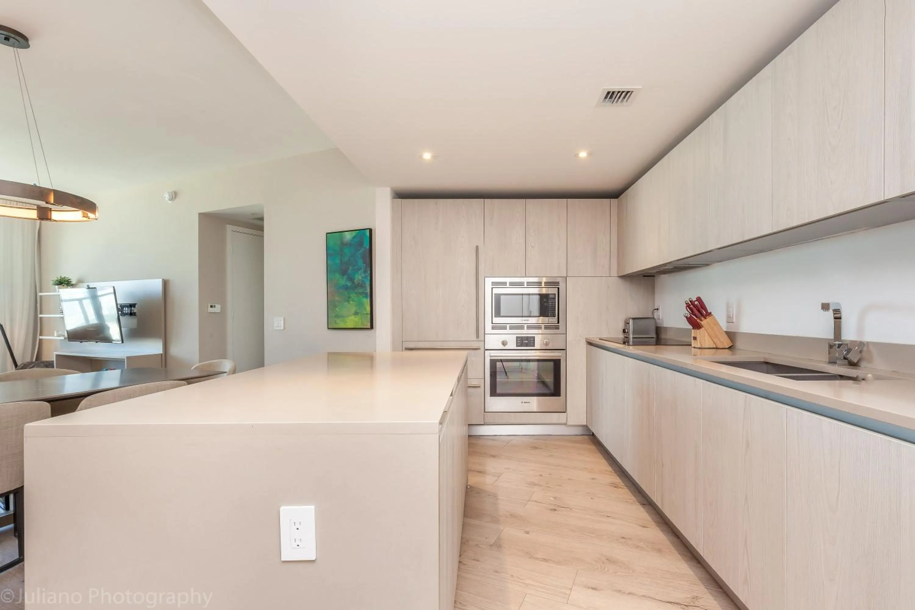 Kitchen or kitchenette in Private Ocean Condos at Hyde Beach Resort & Residences