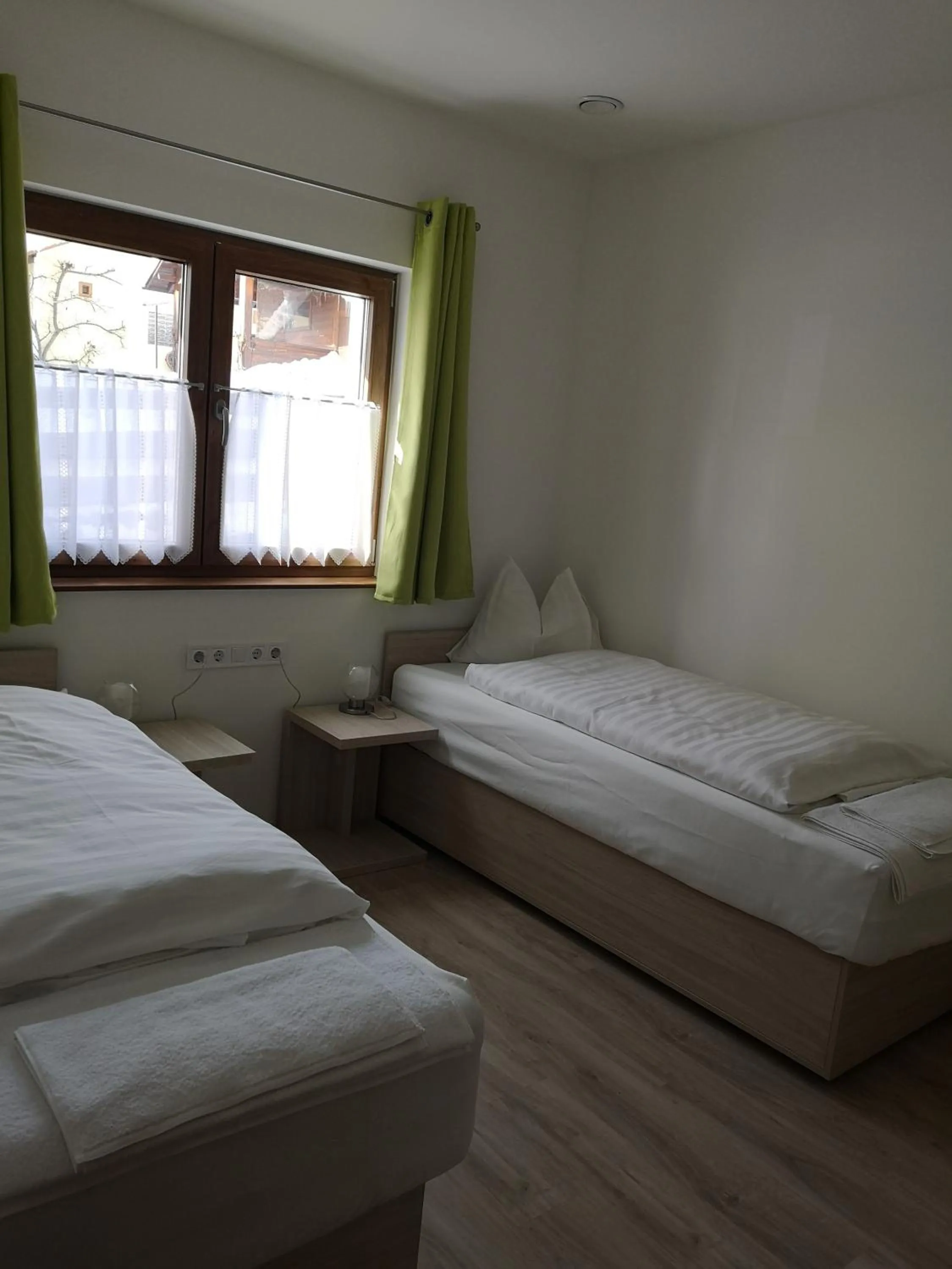 Bed in Schneekristall