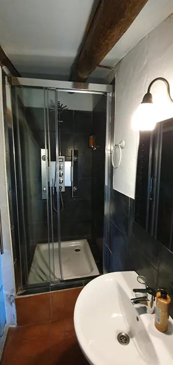 Bathroom in Mas Torrencito Pet Friendly