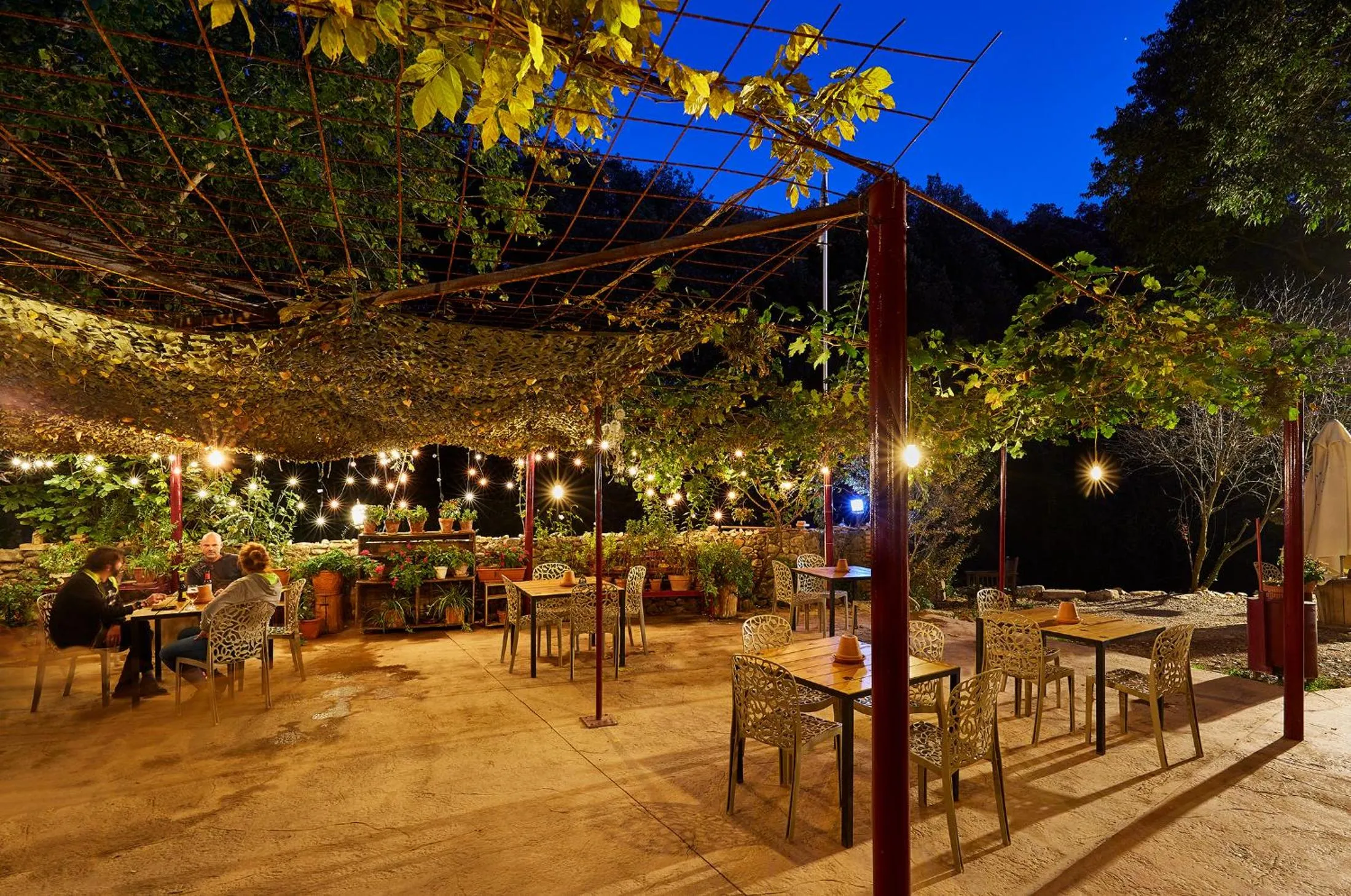 Garden view in Mas Torrencito Pet Friendly