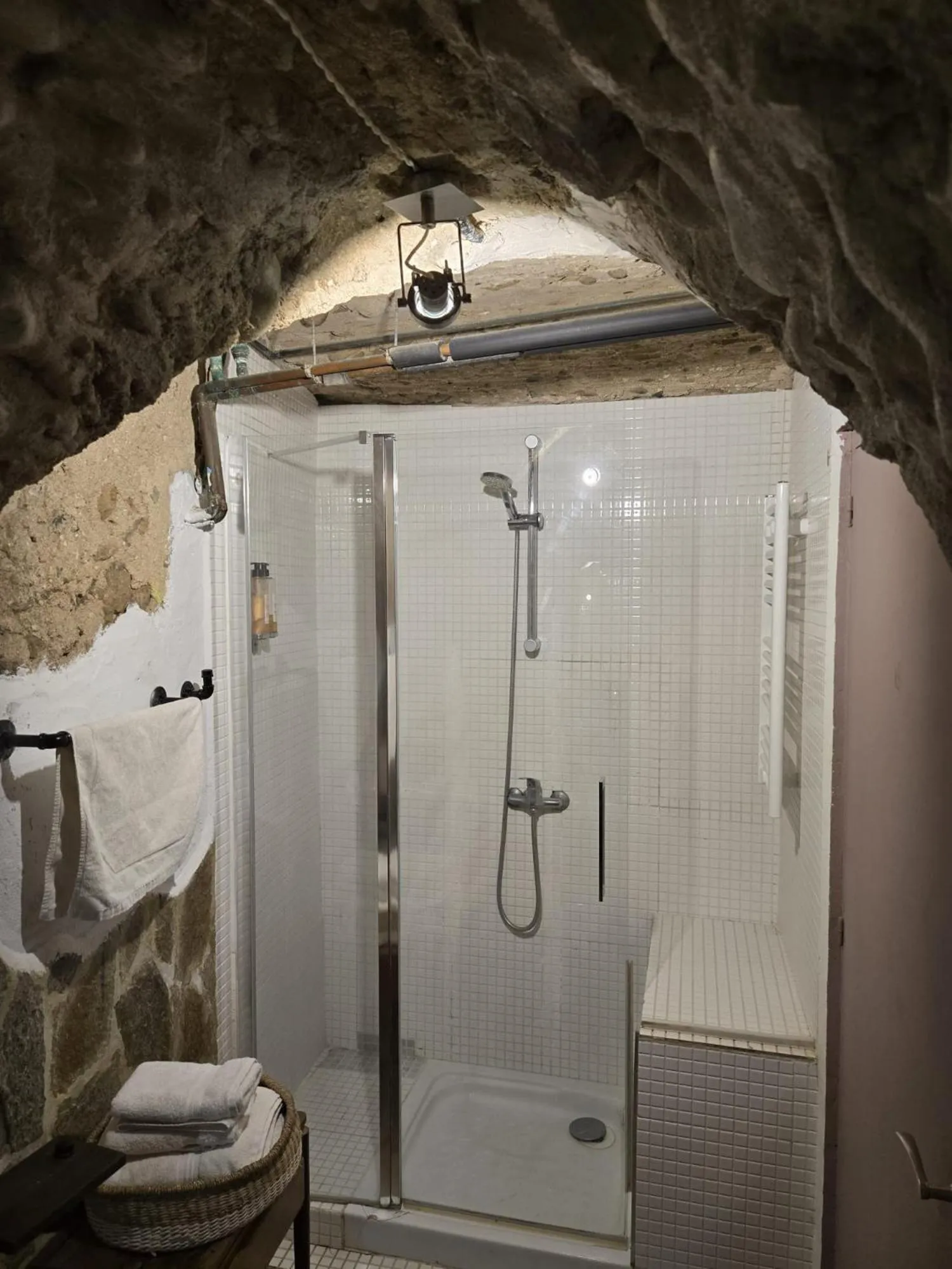 Bathroom in Mas Torrencito Pet Friendly