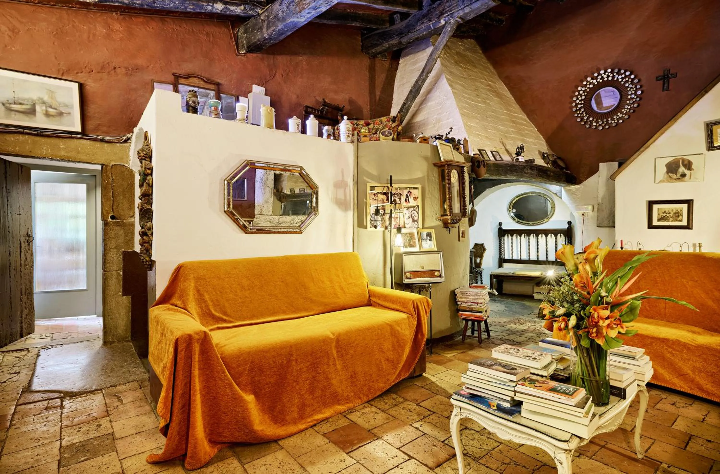 Living room in Mas Torrencito Pet Friendly