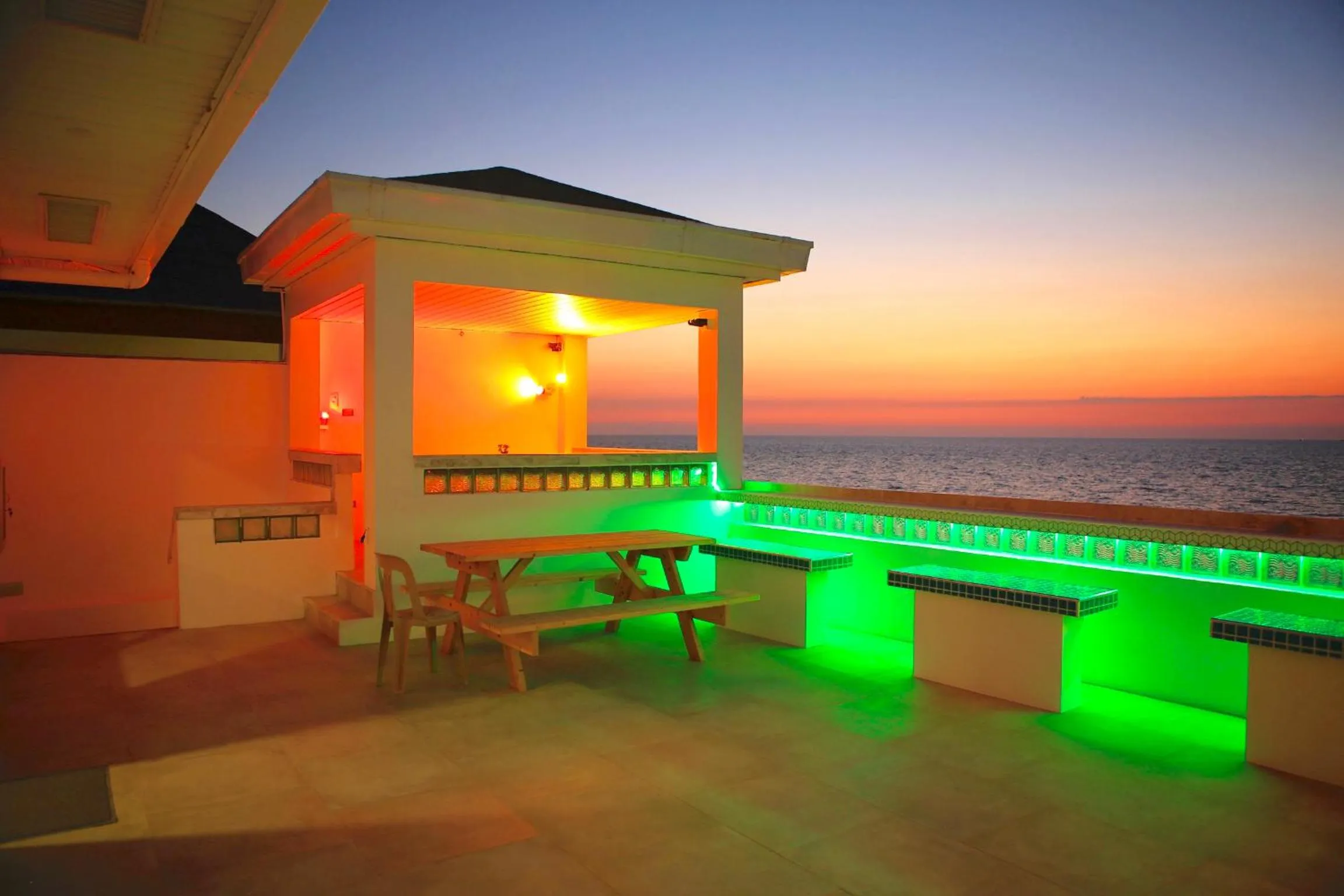 Patio in The Escape San Juan