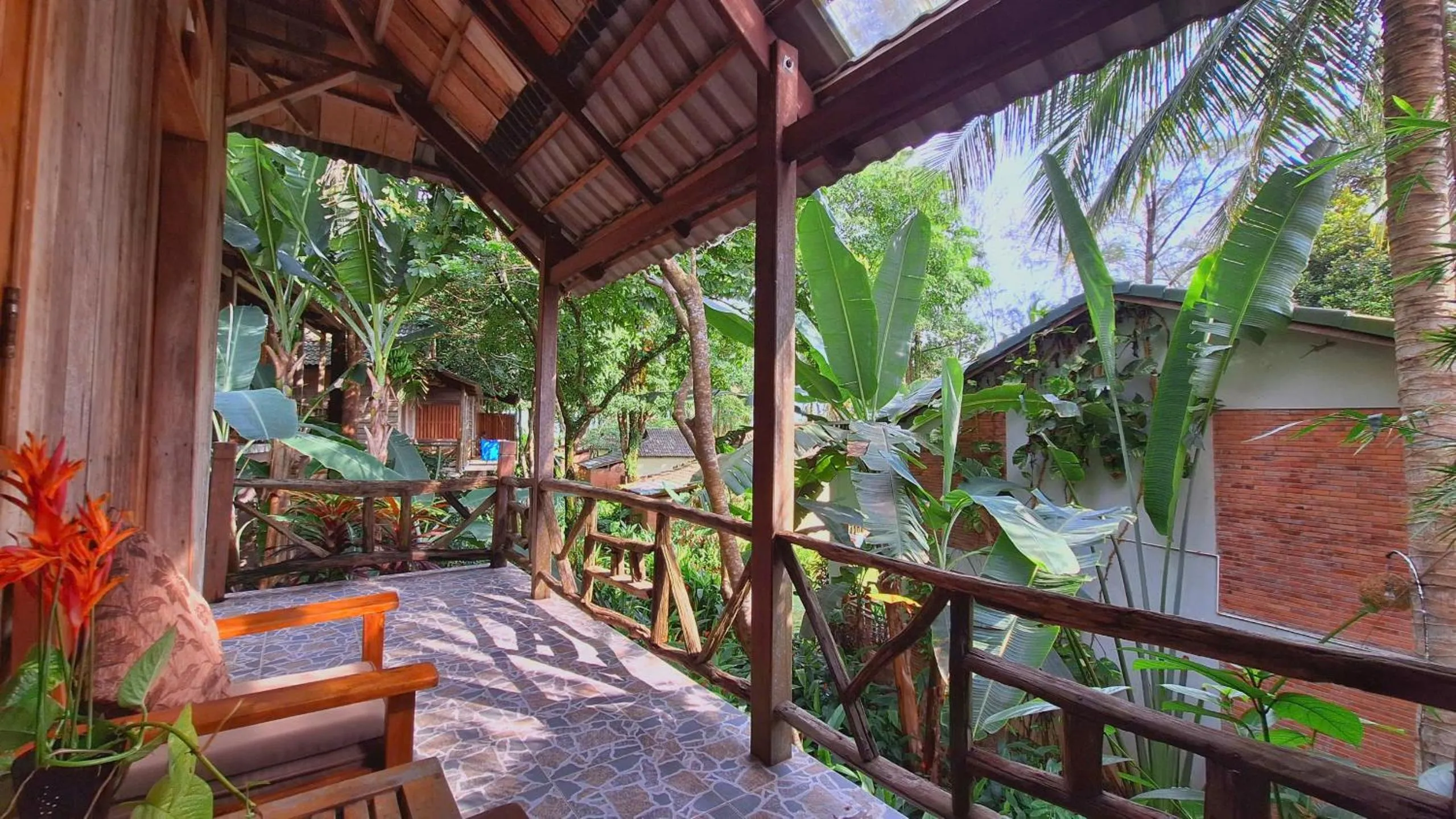 Garden in Ancarine Beach Resort