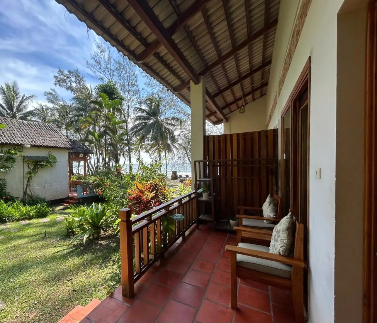 Property building in Ancarine Beach Resort