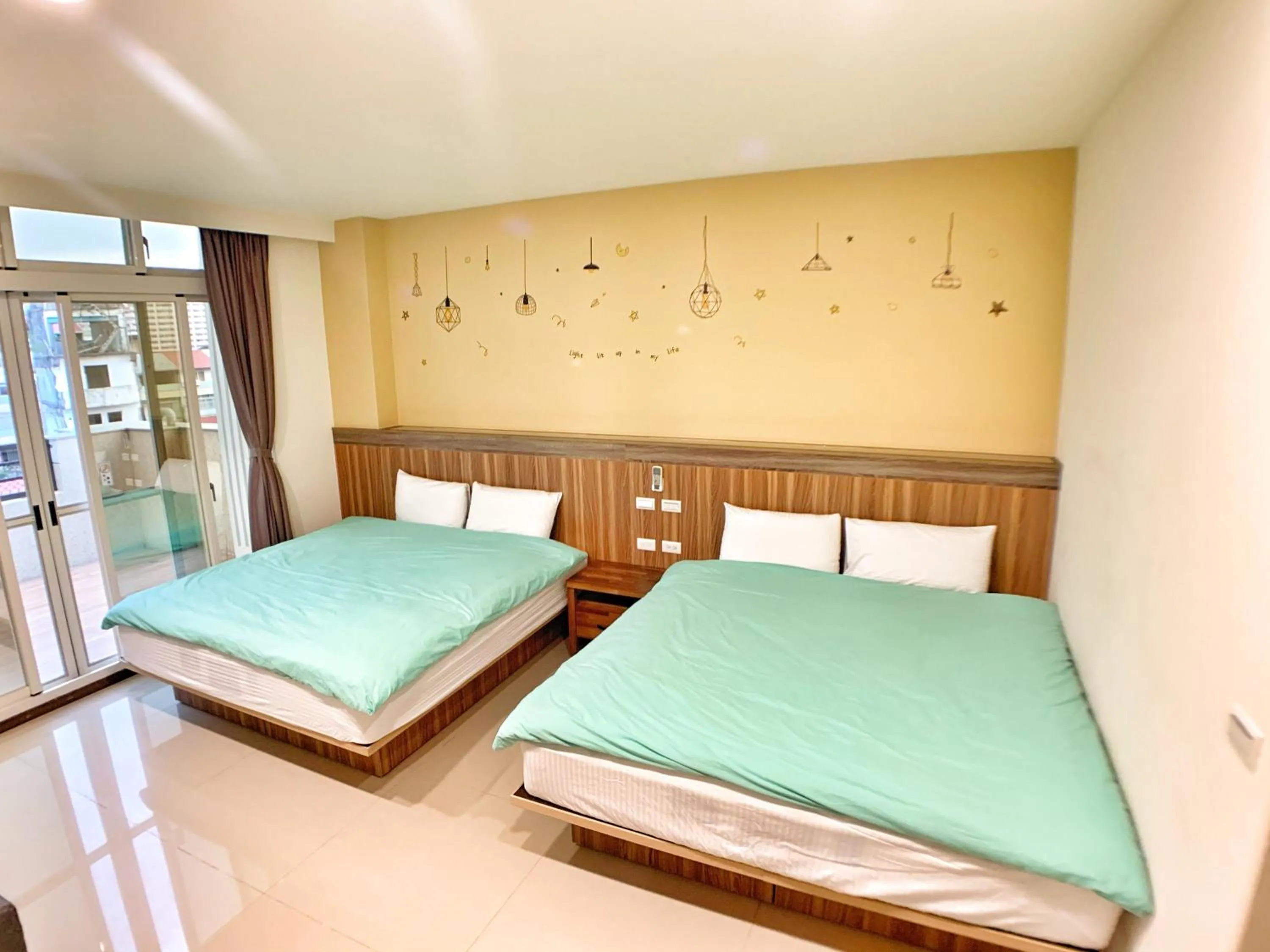 Bed in The Sunny Homestay