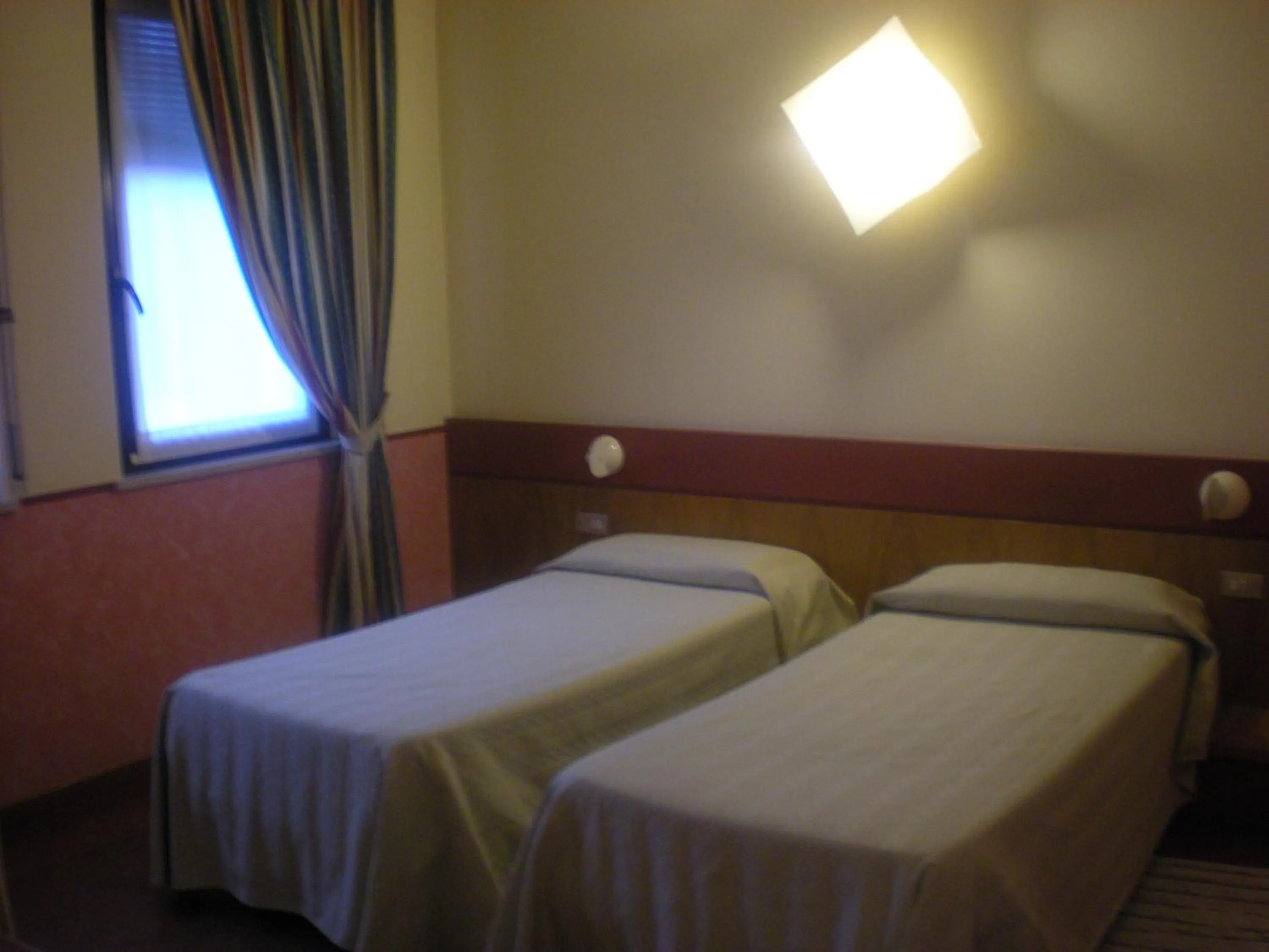 Bed in Hotel Roma