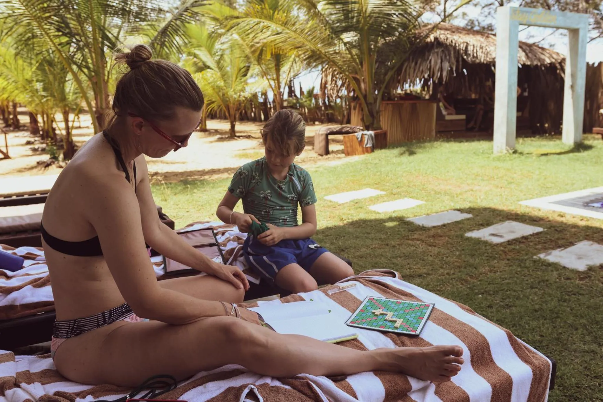 Garden view in Stay Golden