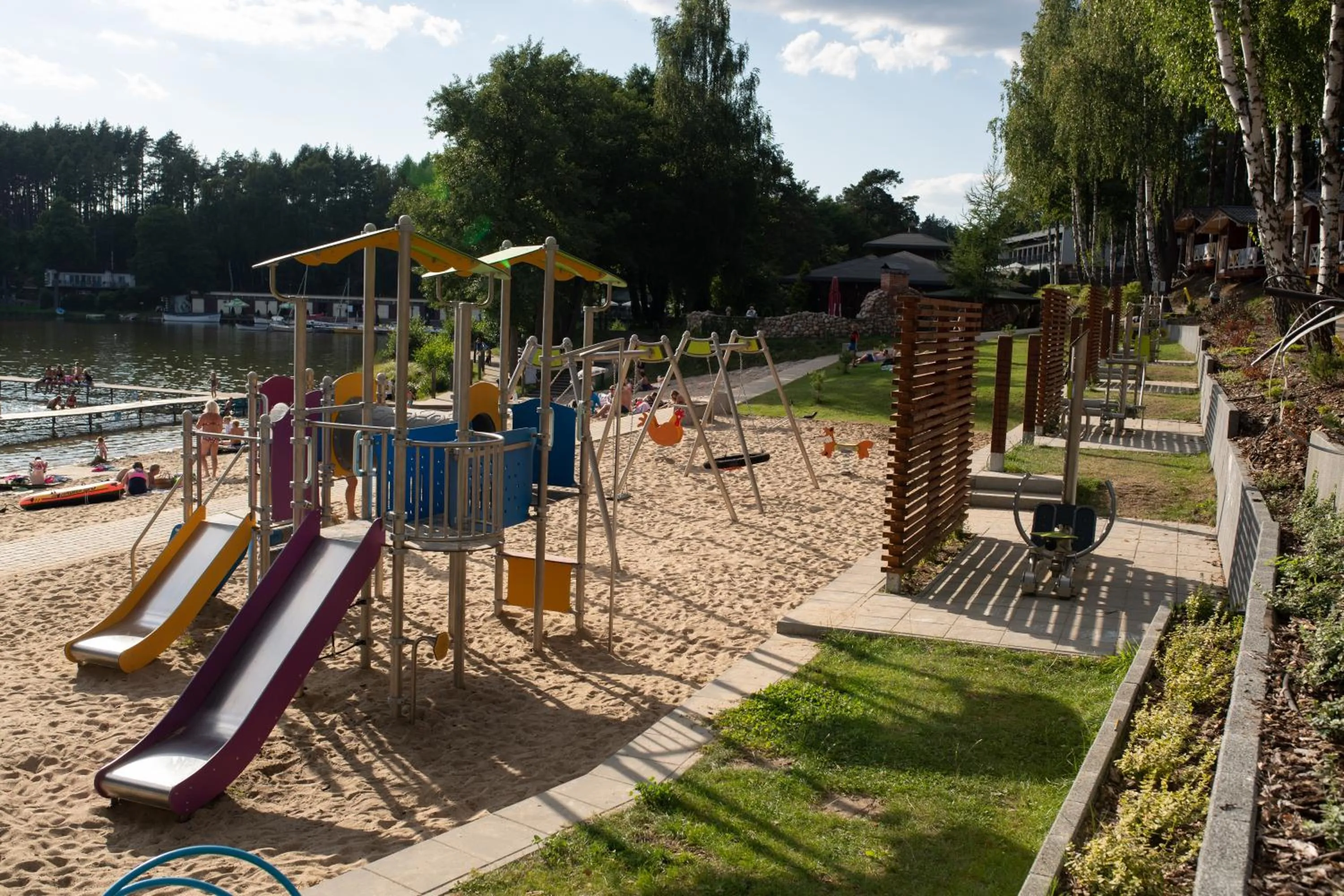 Children play ground in Hotel Szarlota - Kompleksowo na Kaszubach