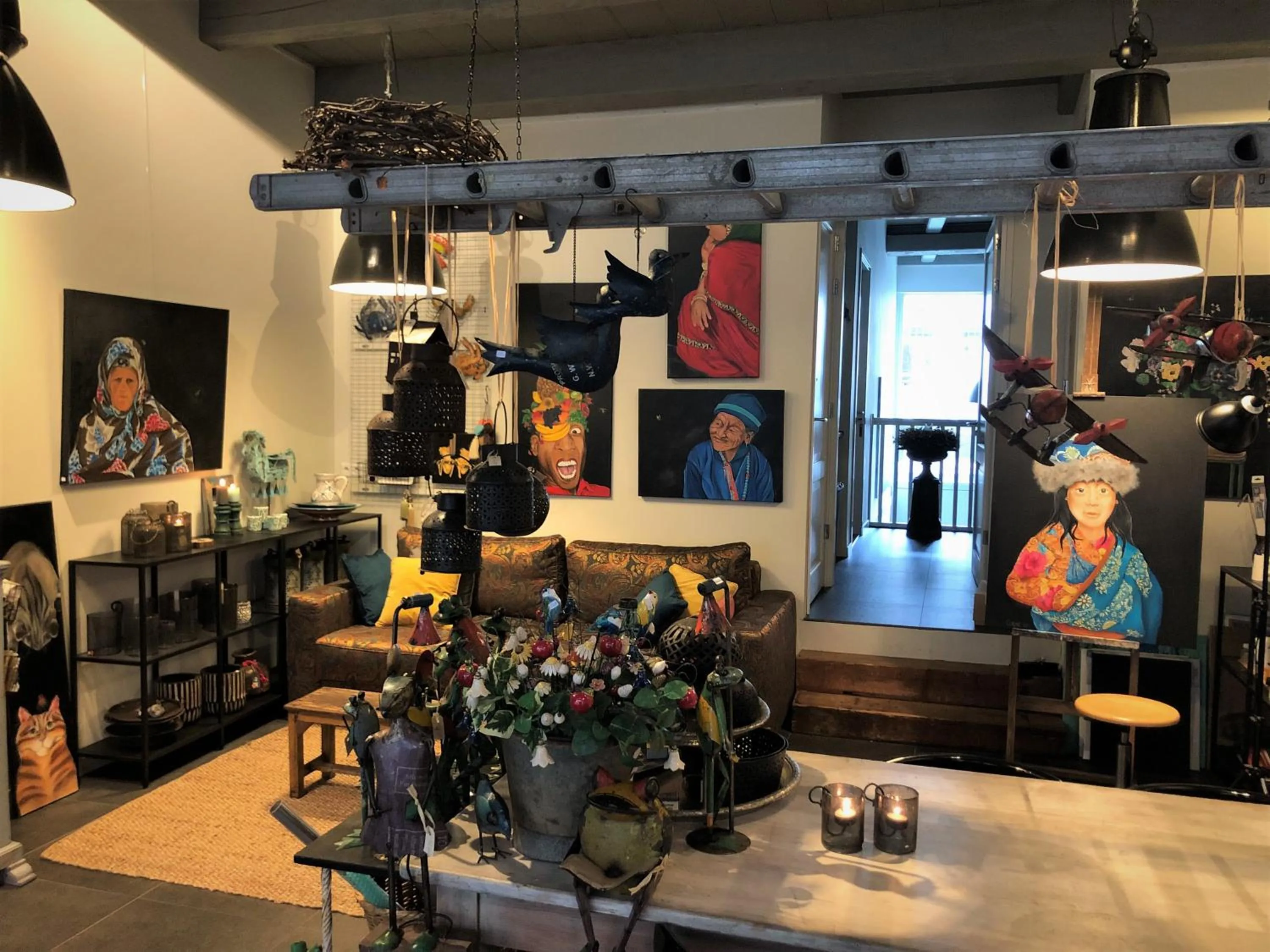 Communal lounge/ TV room in B&B Appelsteiger