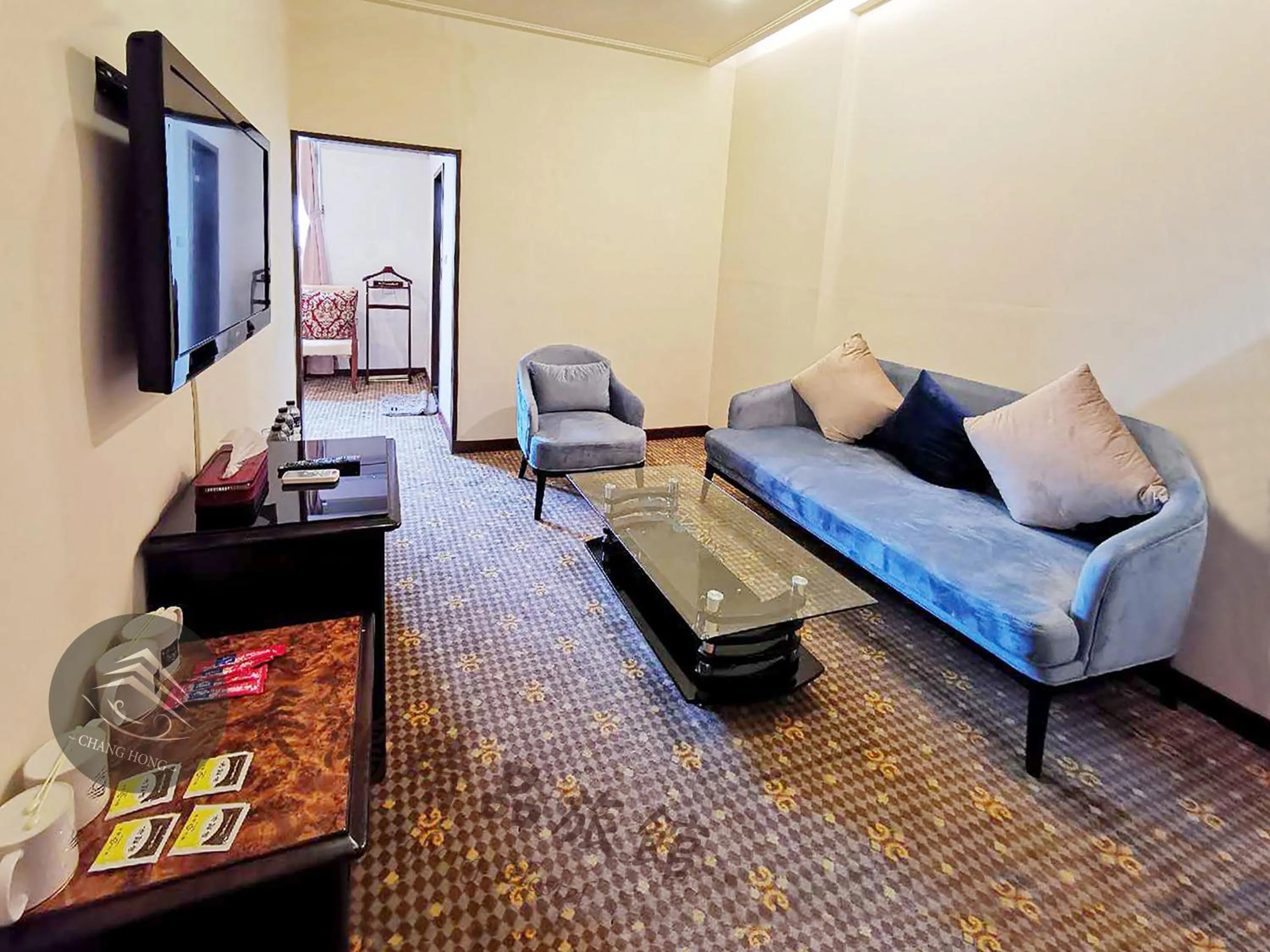 Bed in Chang Hong Hotel