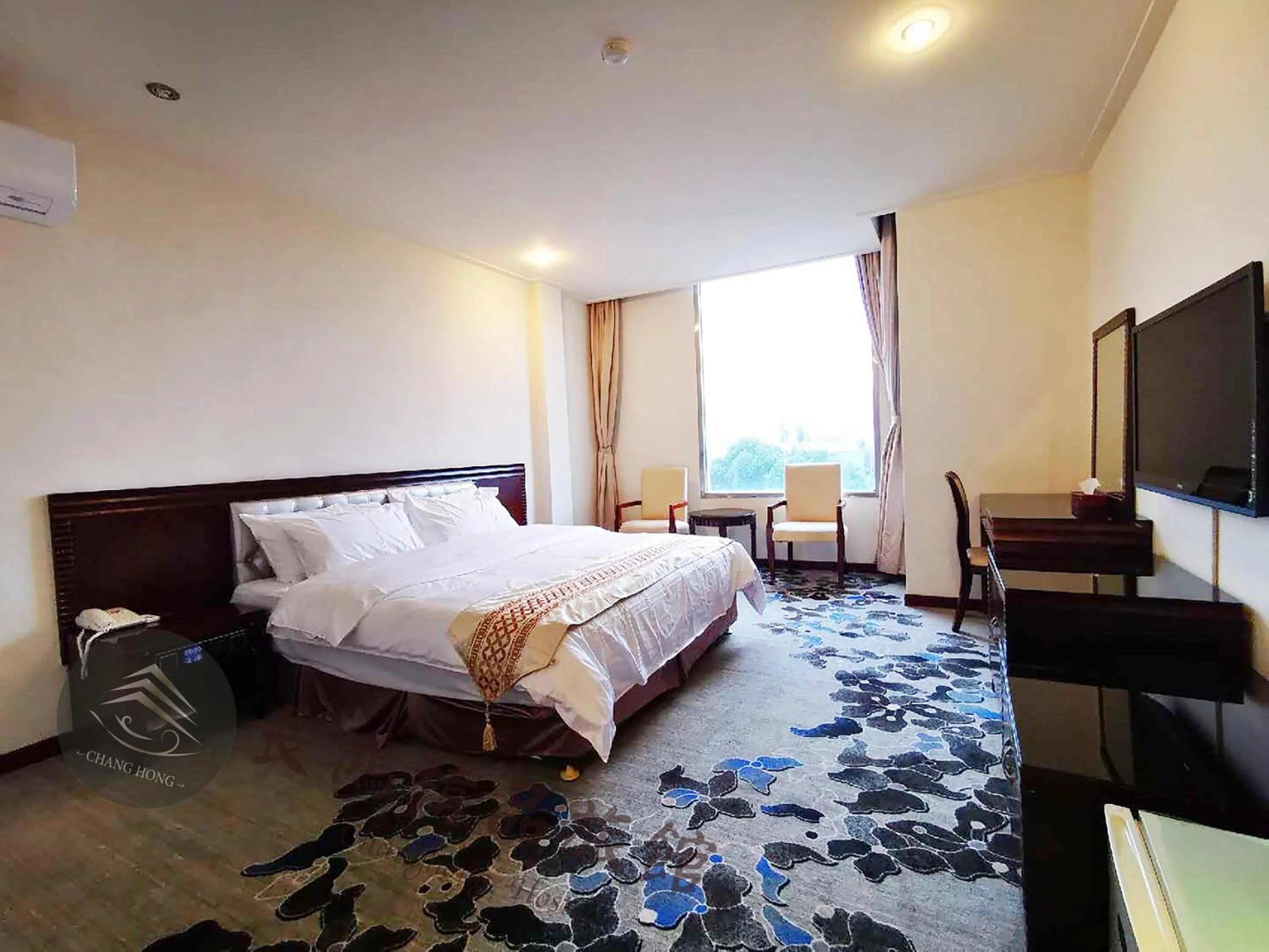 Bed in Chang Hong Hotel