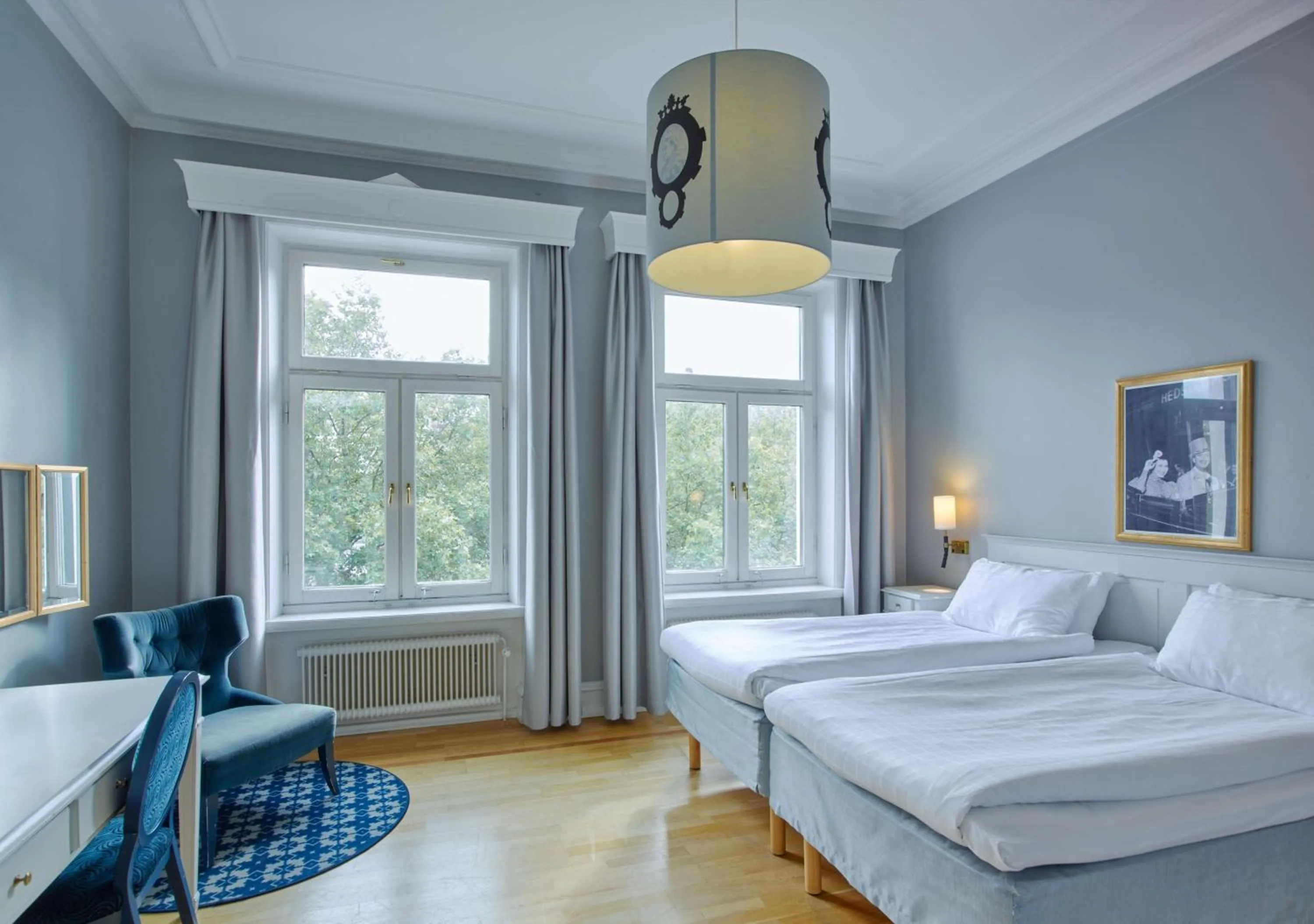 Bedroom, Bed in Scandic Kramer