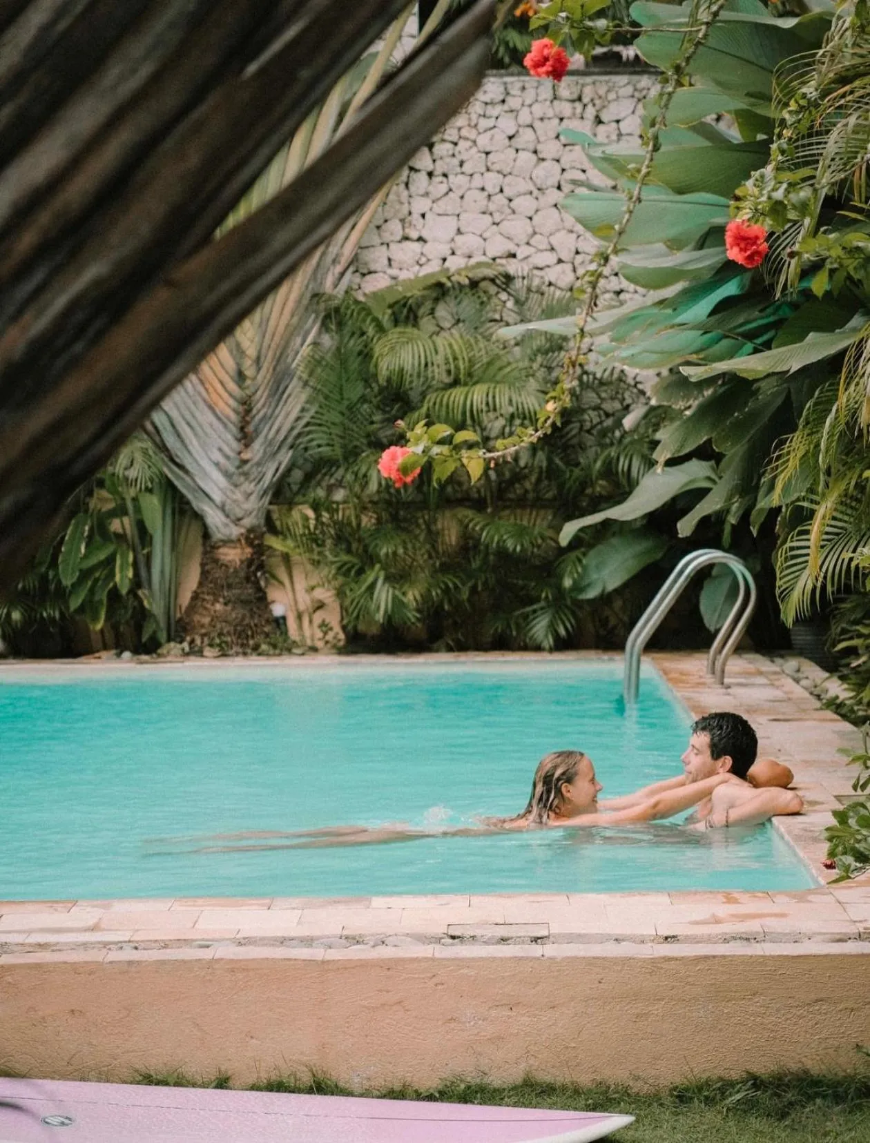 Swimming pool in Tropical Temple Siargao Resort