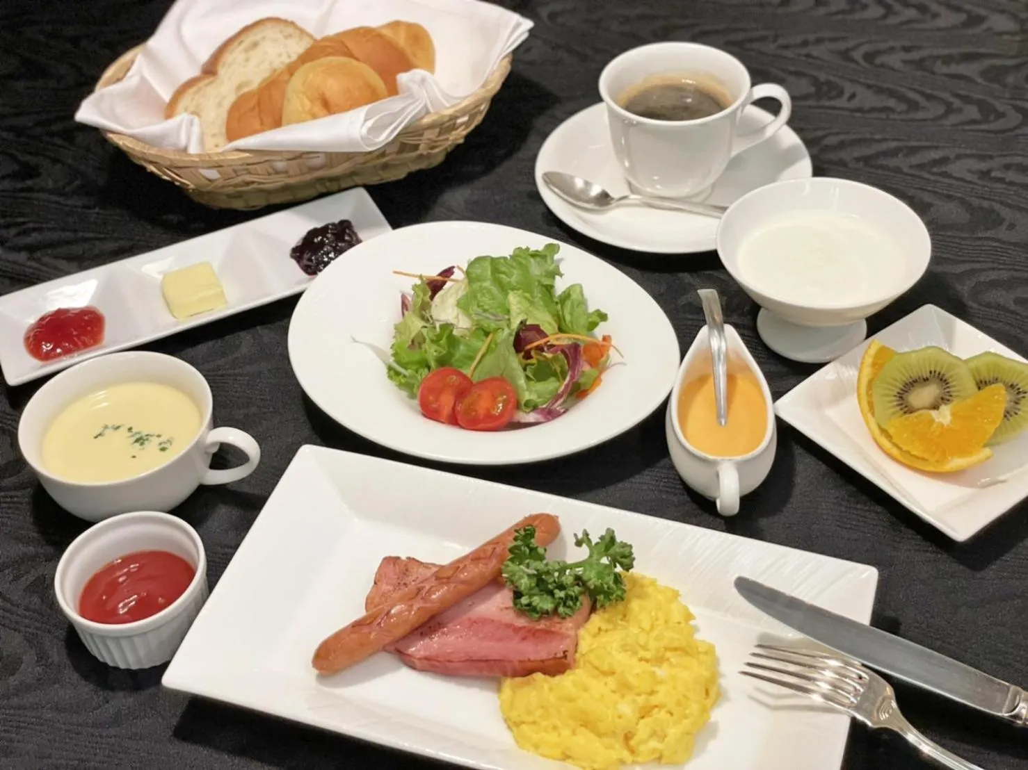 Breakfast in A-BRAND HOTEL