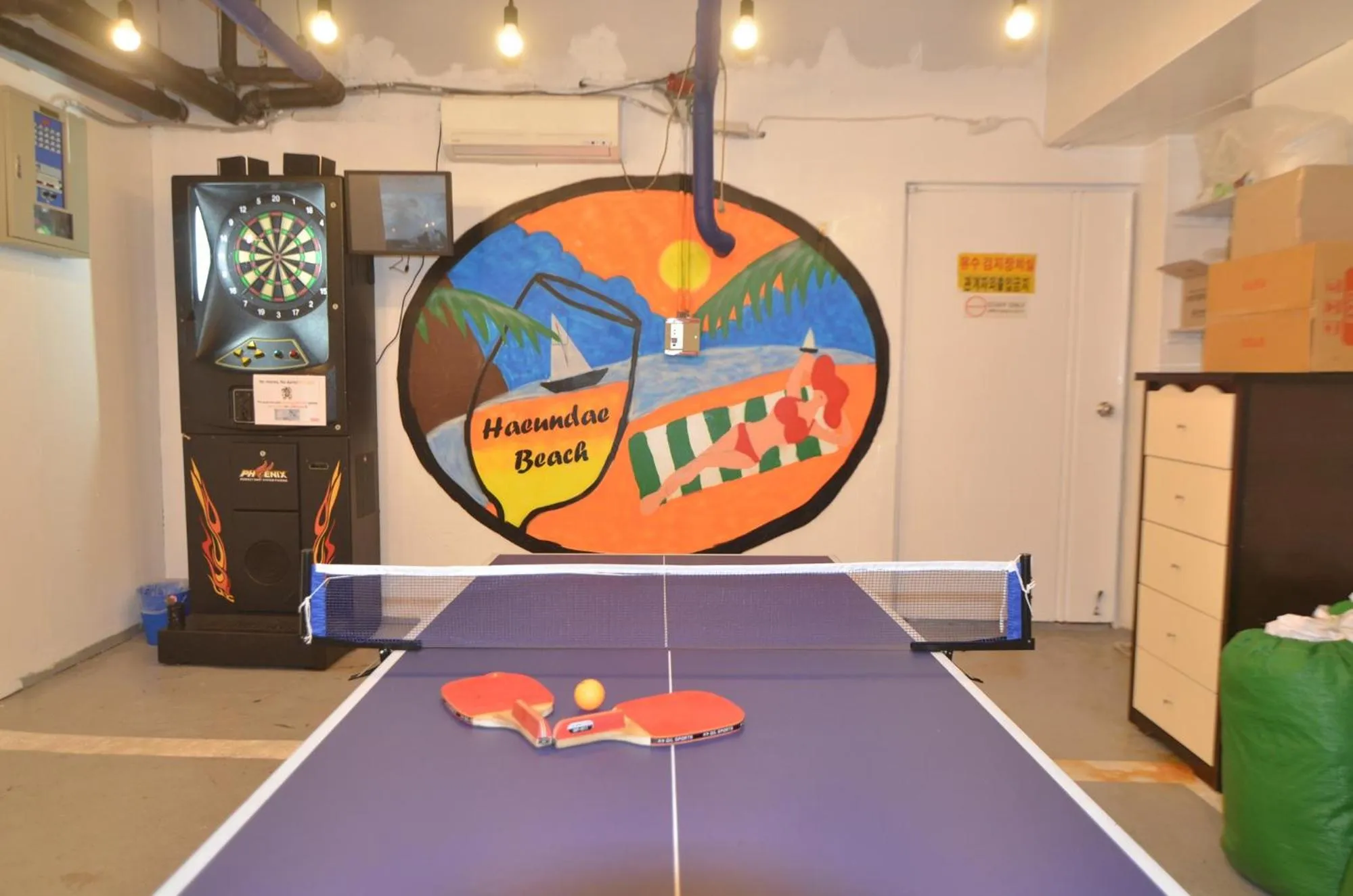 Communal lounge/ TV room in Kimchee Haeundae Guesthouse