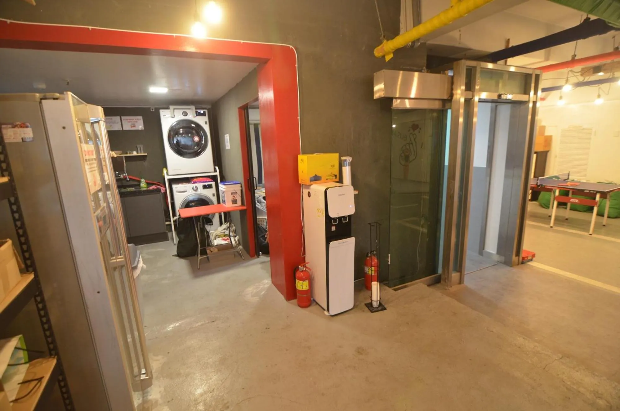 Communal lounge/ TV room in Kimchee Haeundae Guesthouse