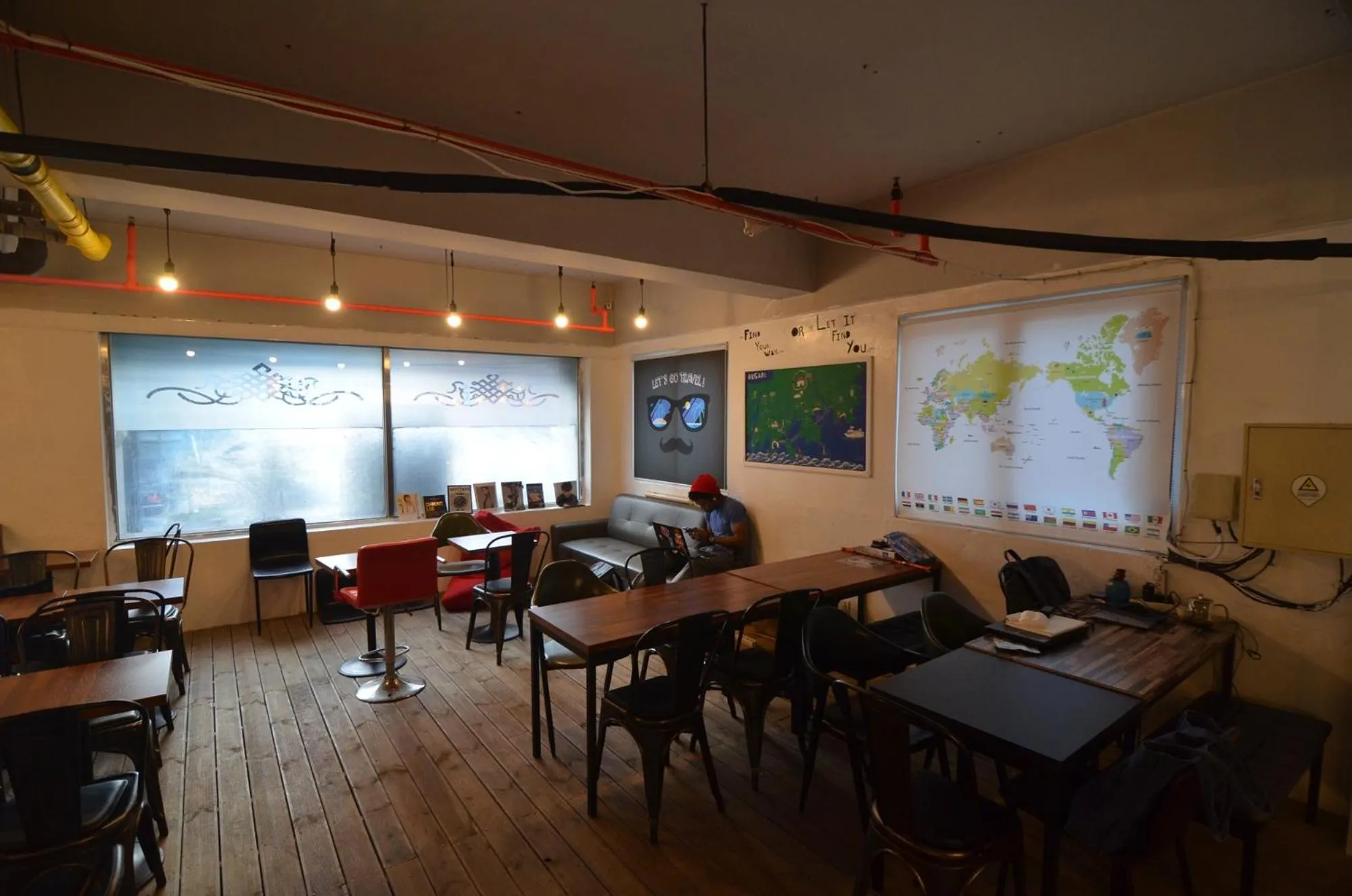 Communal lounge/ TV room in Kimchee Haeundae Guesthouse