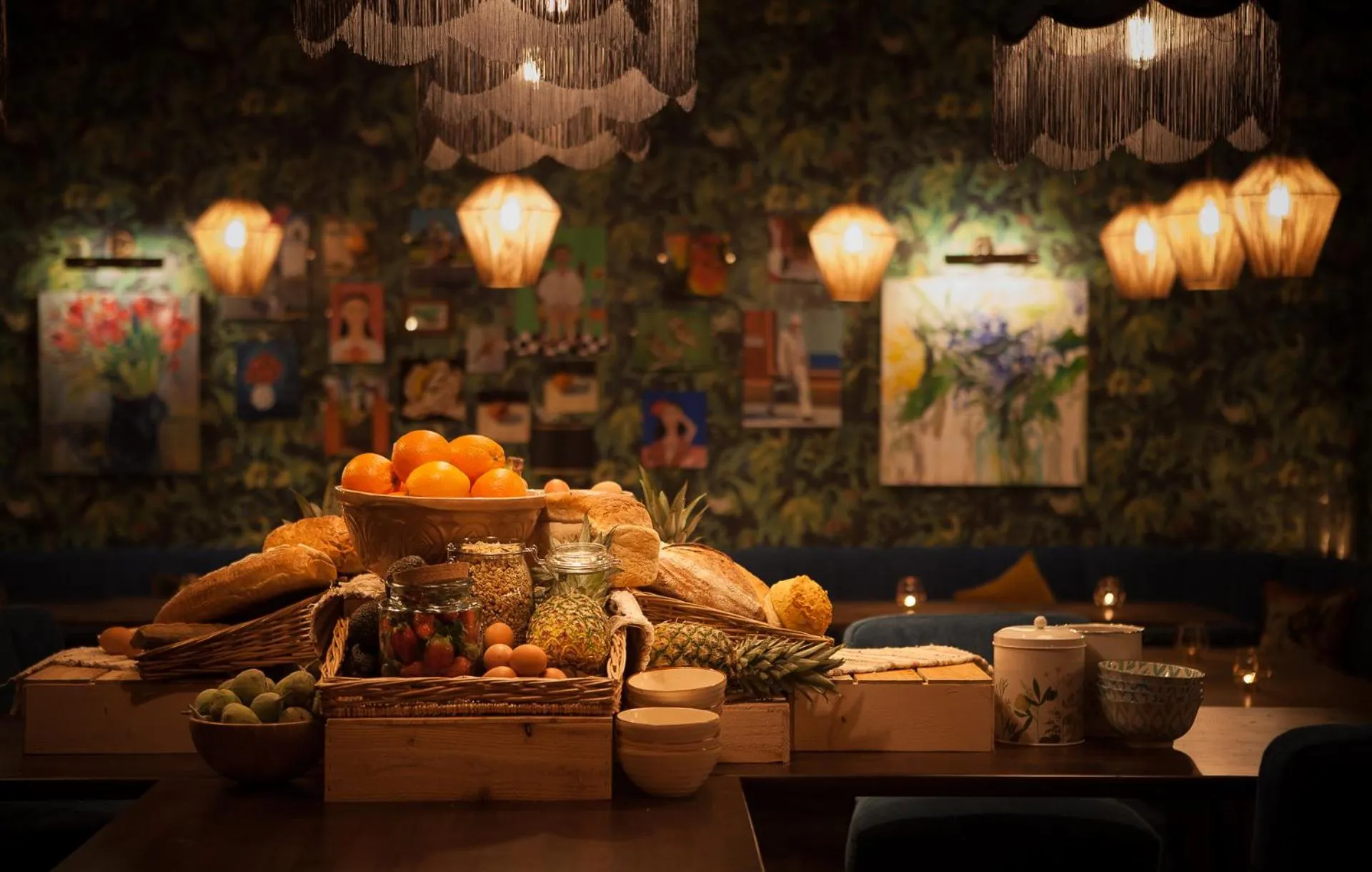 Food and drinks in House Belfast Hotel