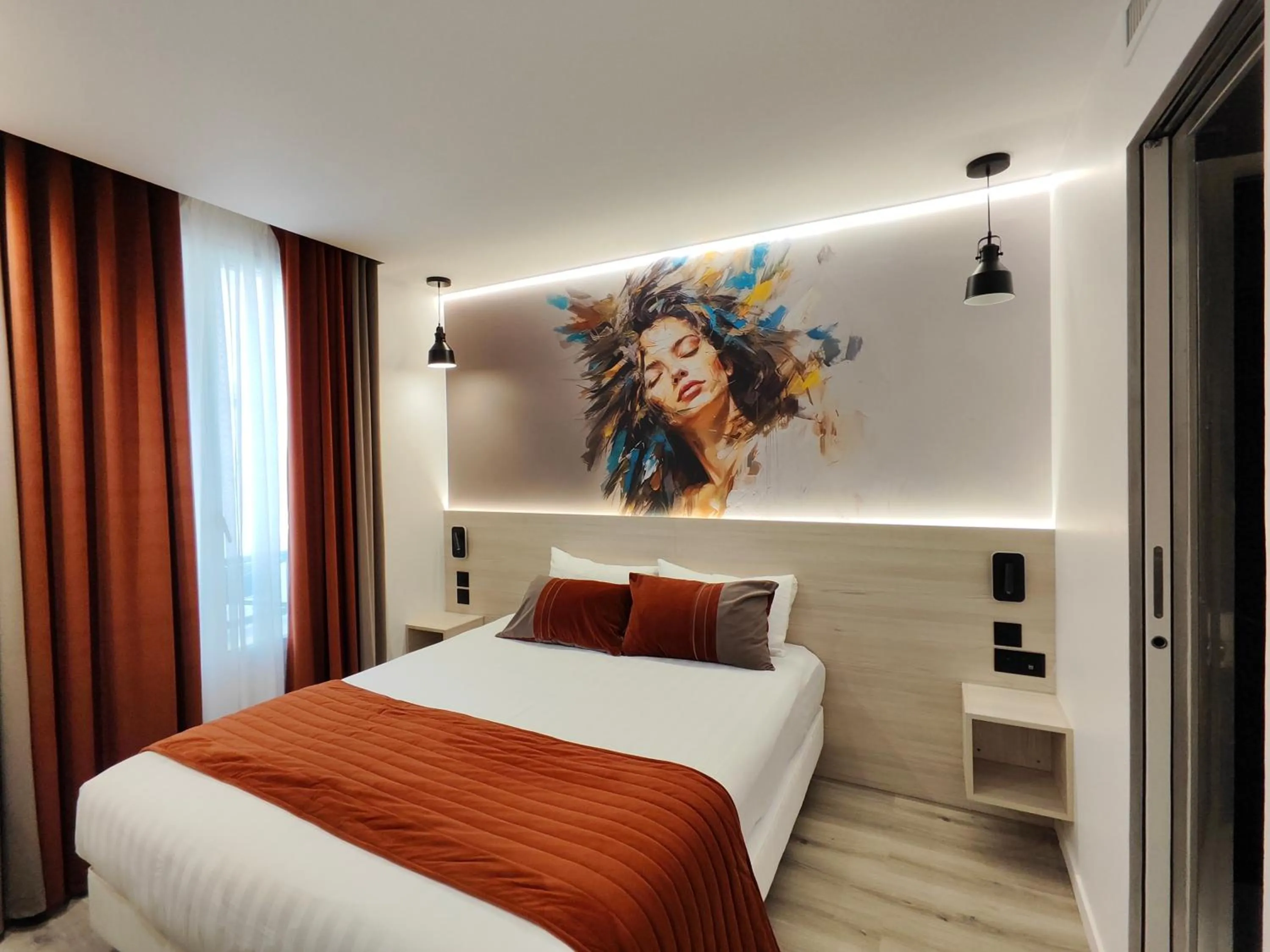 Bed in 55 Hôtel Montparnasse