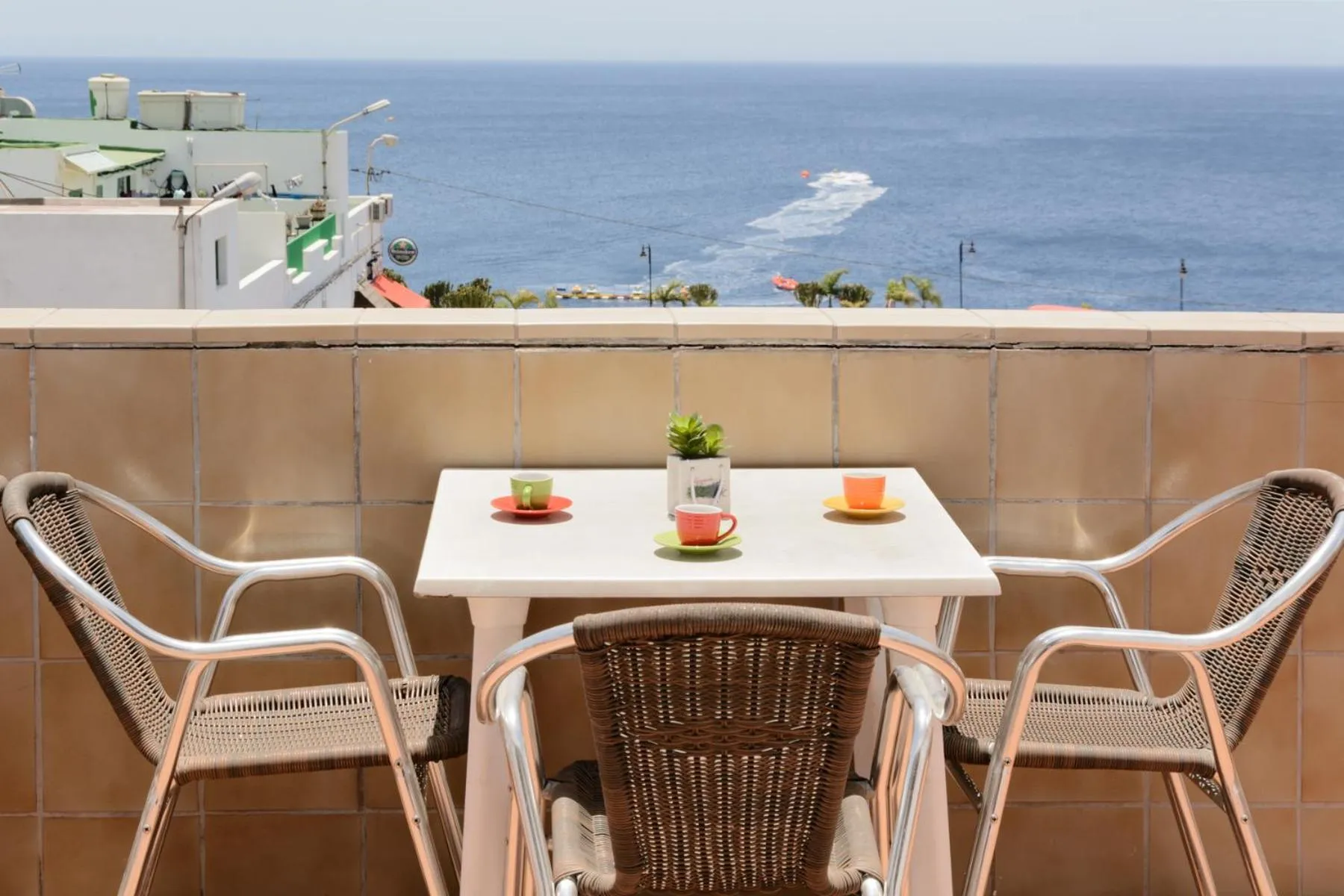 Balcony/Terrace in Hostal Magec