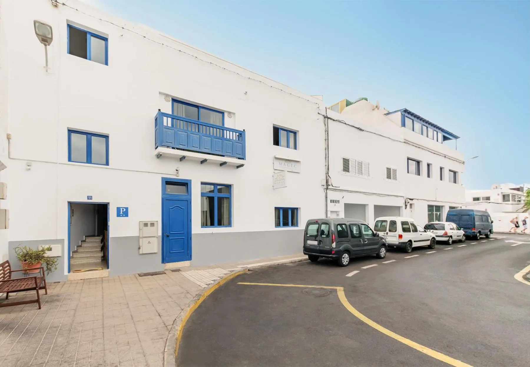 Facade/entrance in Hostal Magec