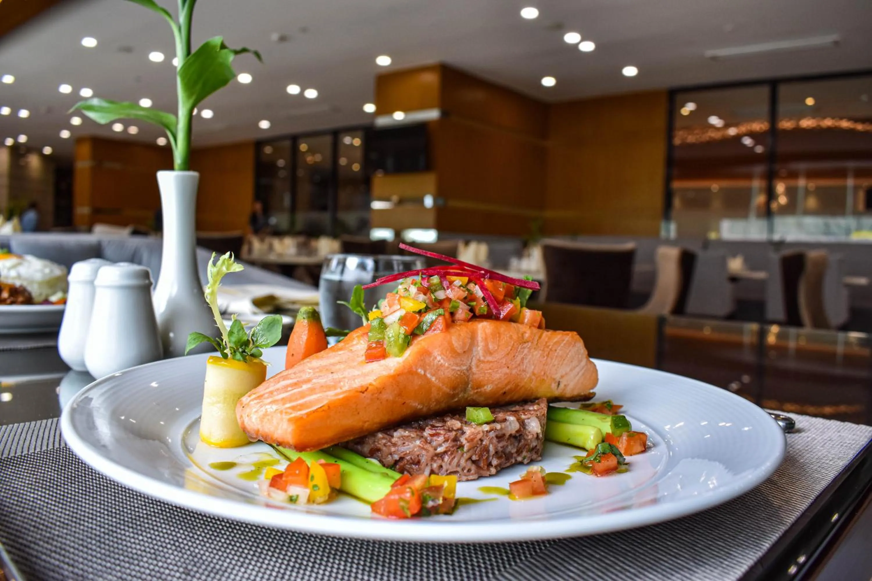 Restaurant/places to eat in Olympia City Hotel by Dara