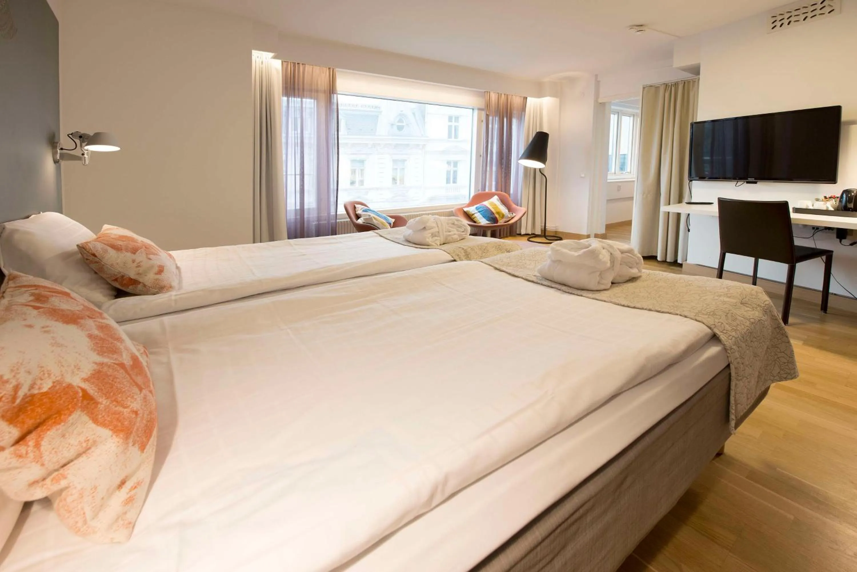 Bedroom, Bed in Scandic S:t Jörgen