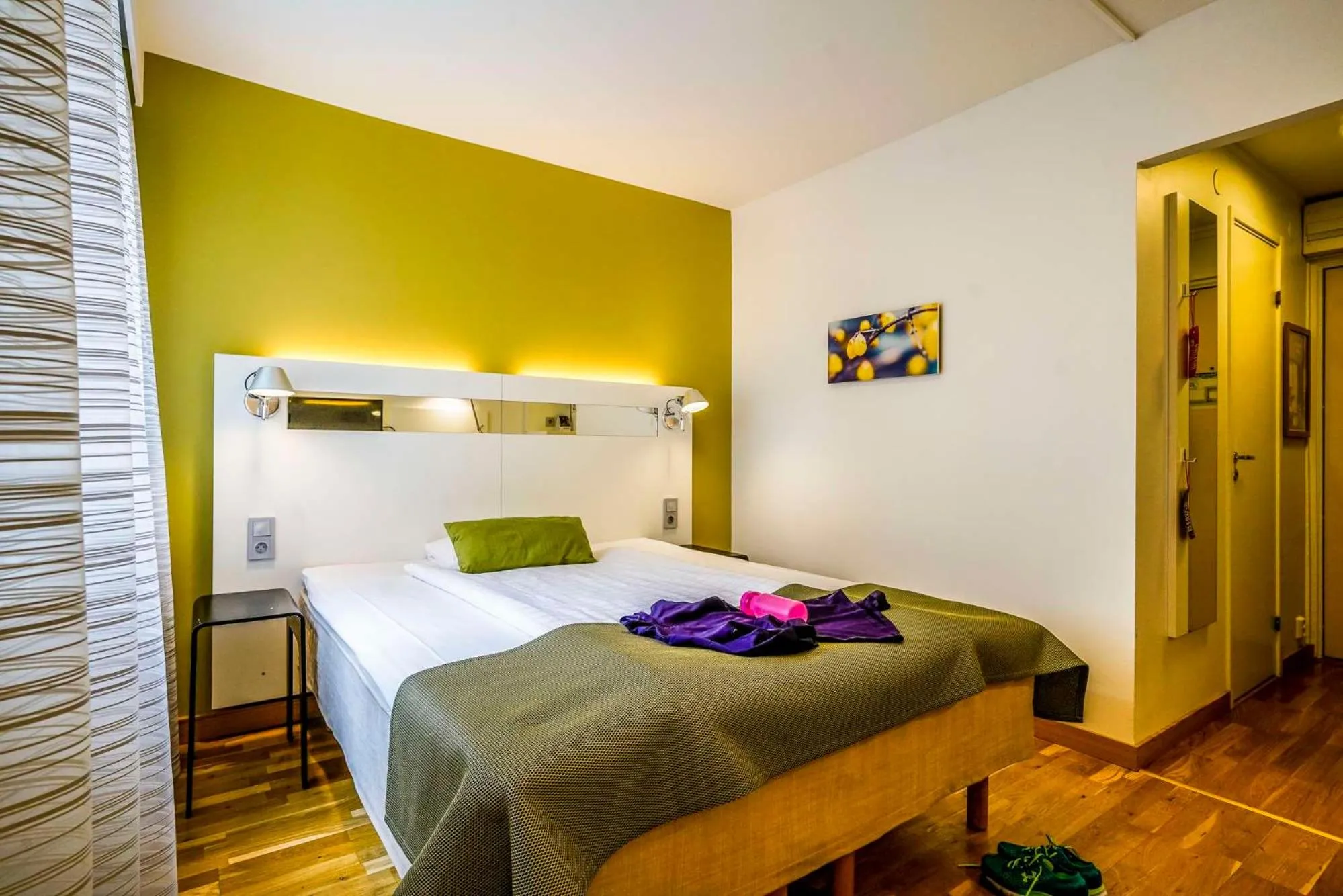 Bedroom, Bed in Scandic S:t Jörgen