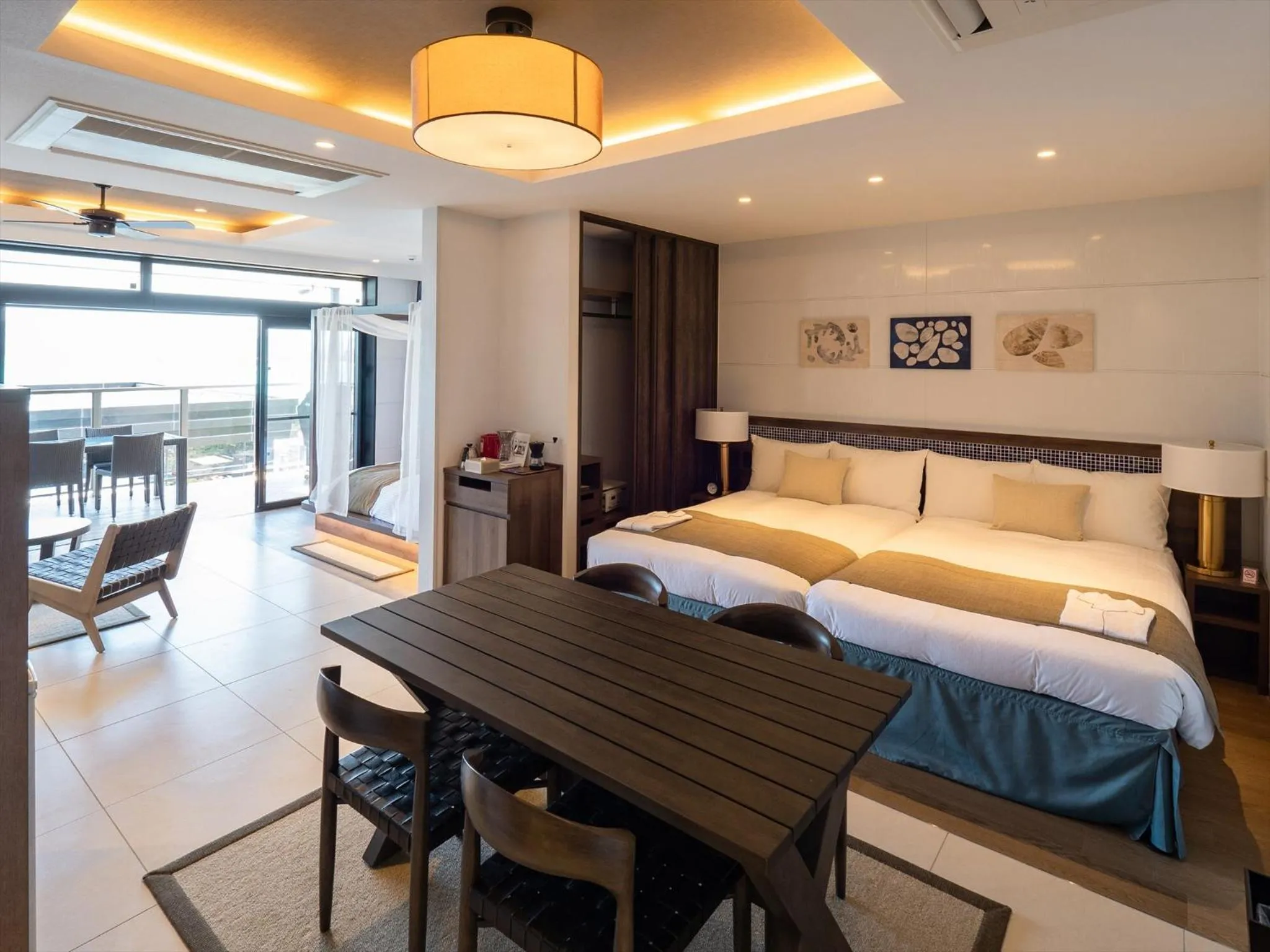 Balcony/Terrace, Bed in One Suite THE TERRACE