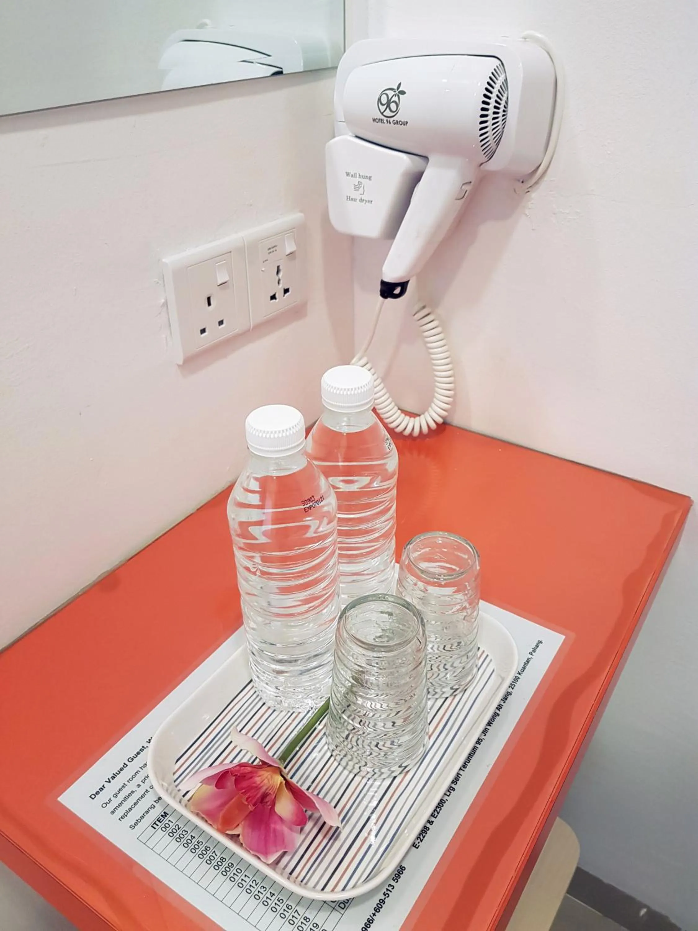 Drinks in Teruntum 96 Guest house