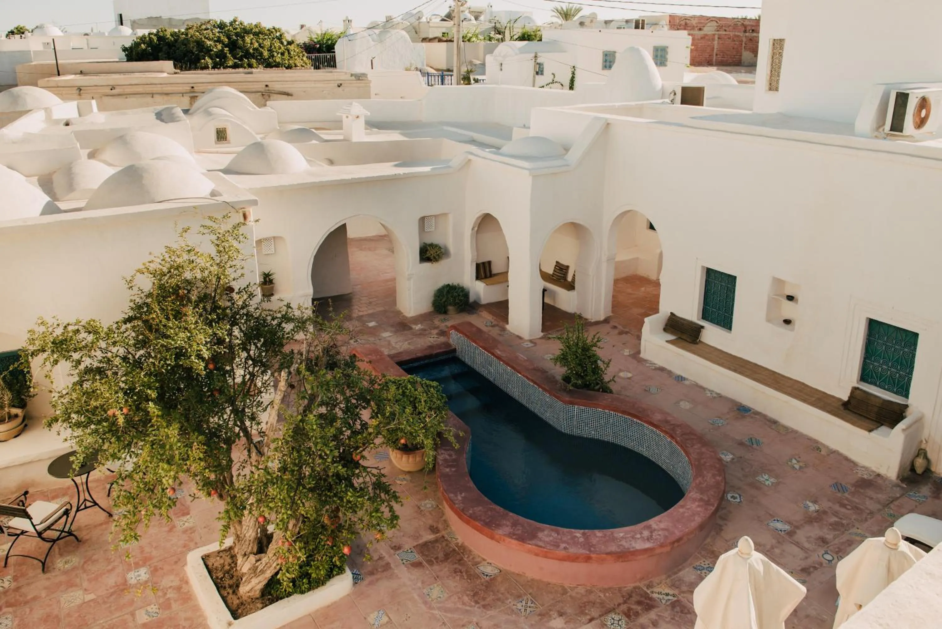 Property building in Hotel Dar Dhiafa