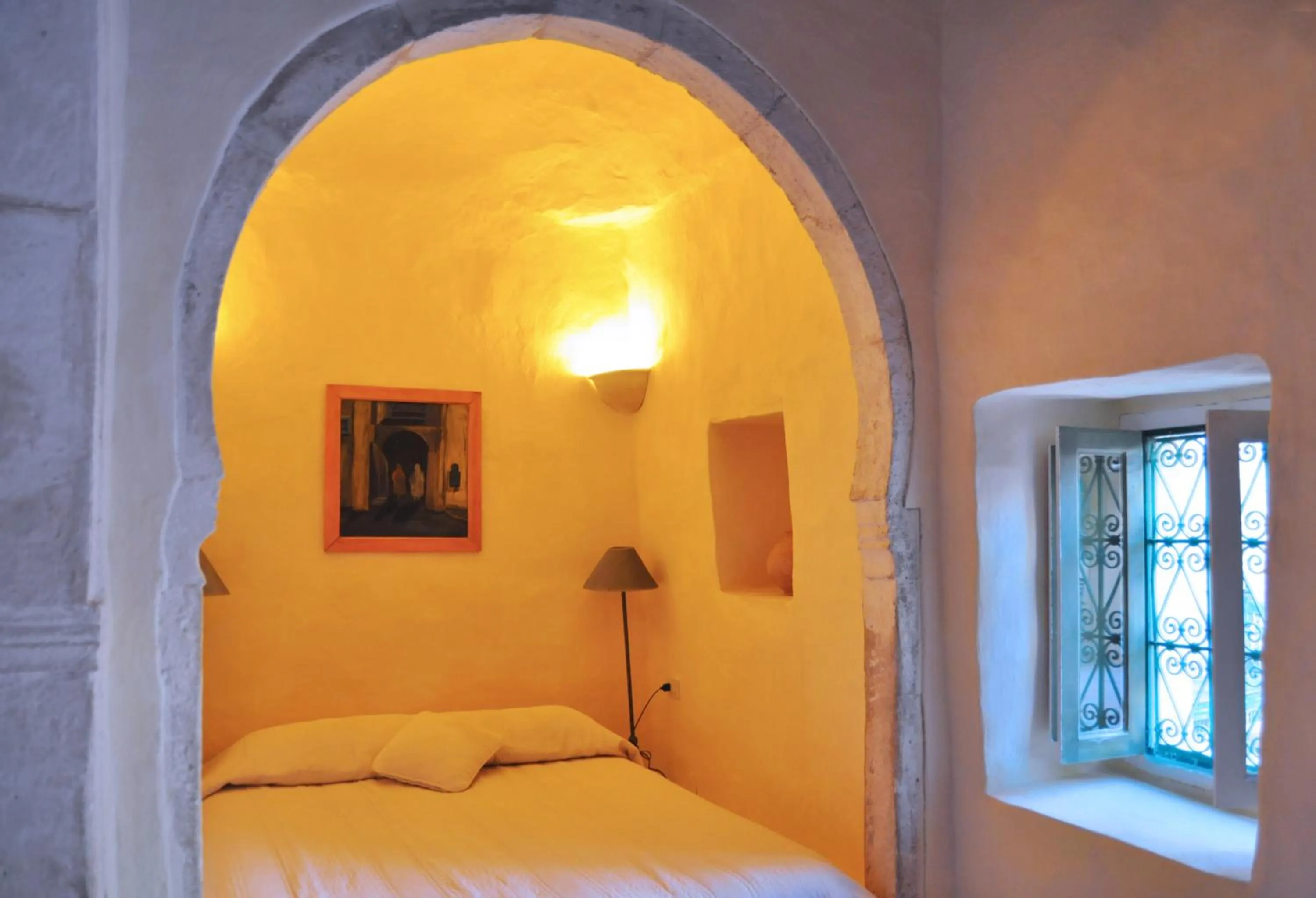 Bed in Hotel Dar Dhiafa