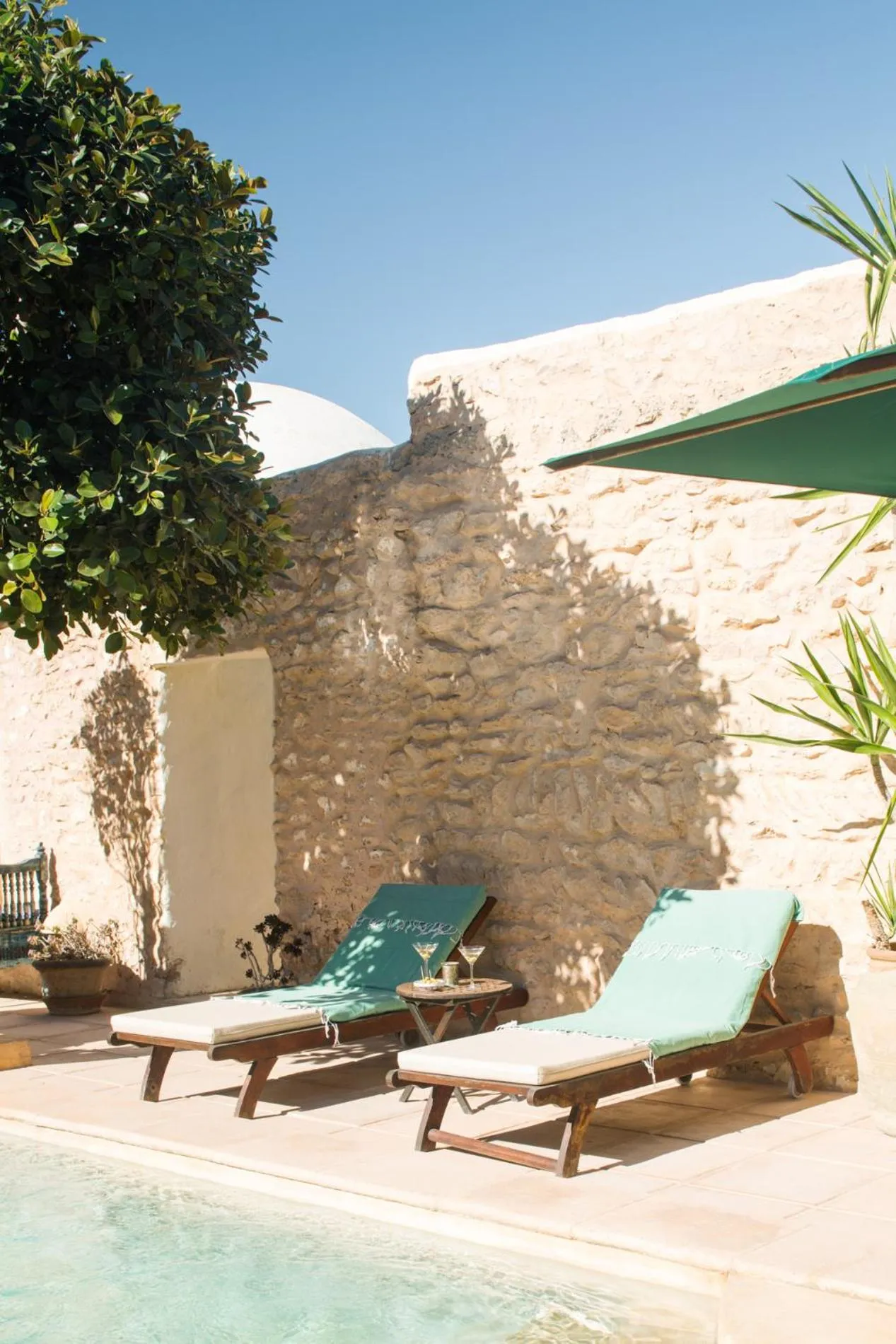 Patio in Hotel Dar Dhiafa