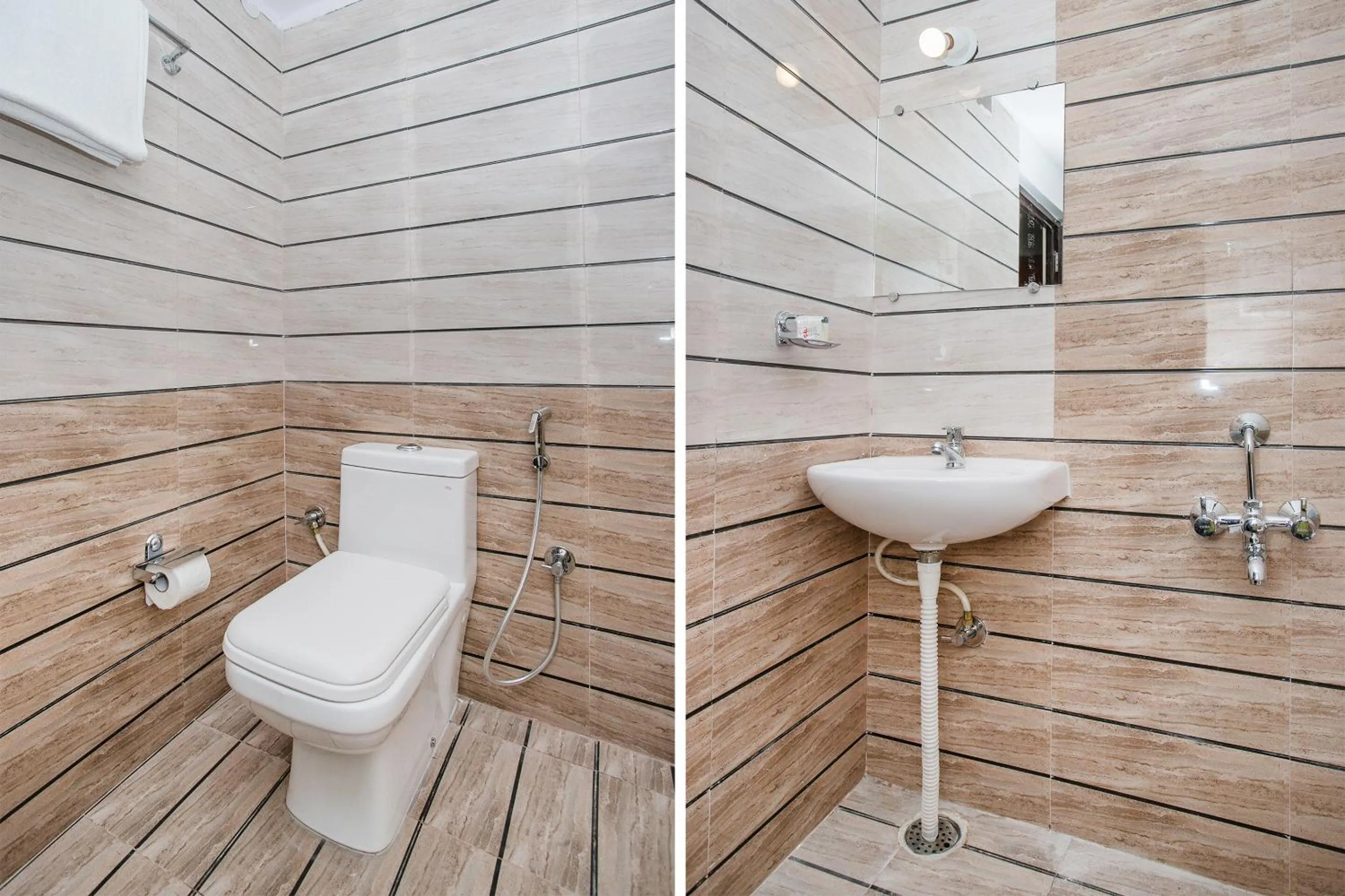 Bathroom in Hotel O PMR Near Ascendas Park Square Mall