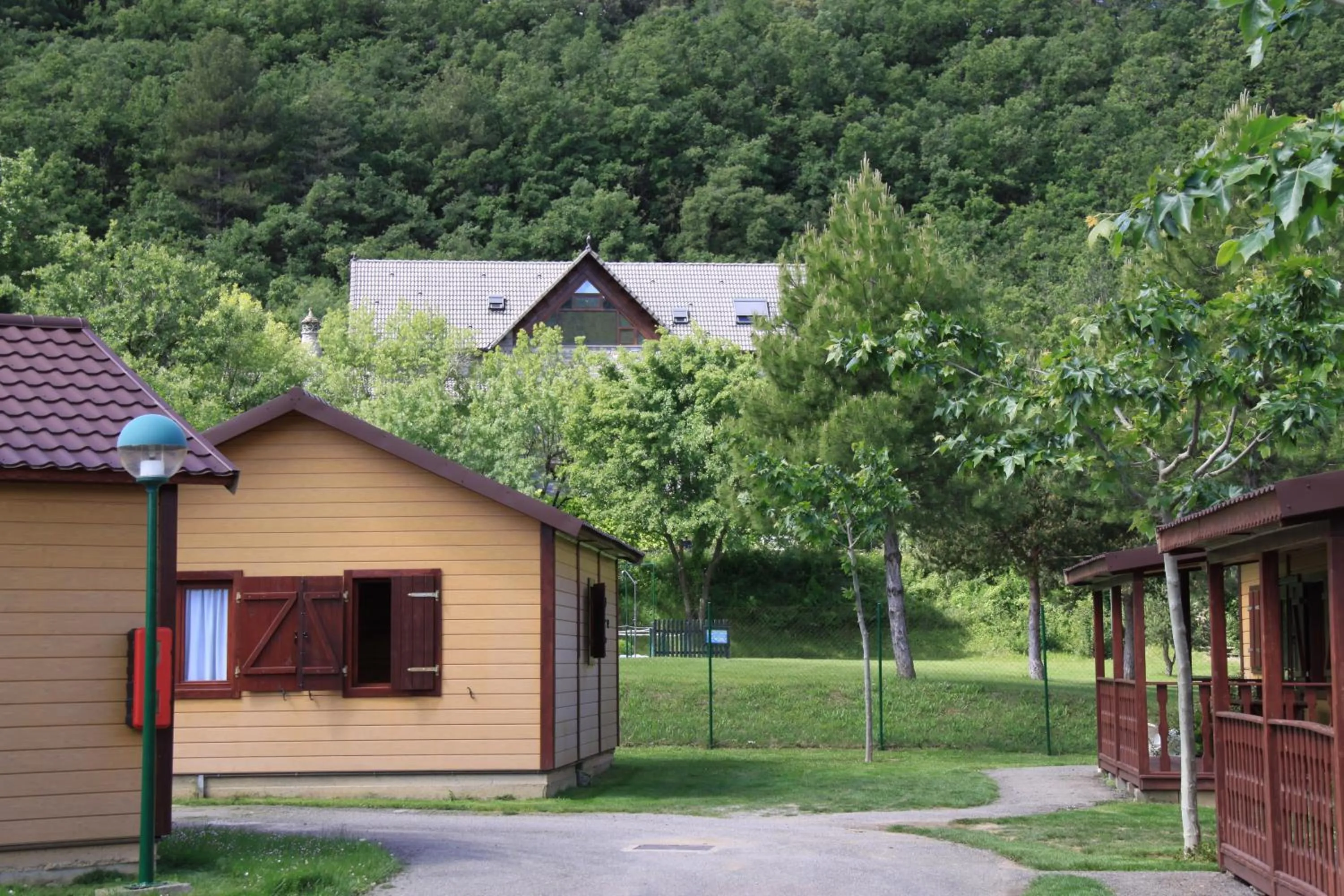 Natural landscape in wecamp Pirineos