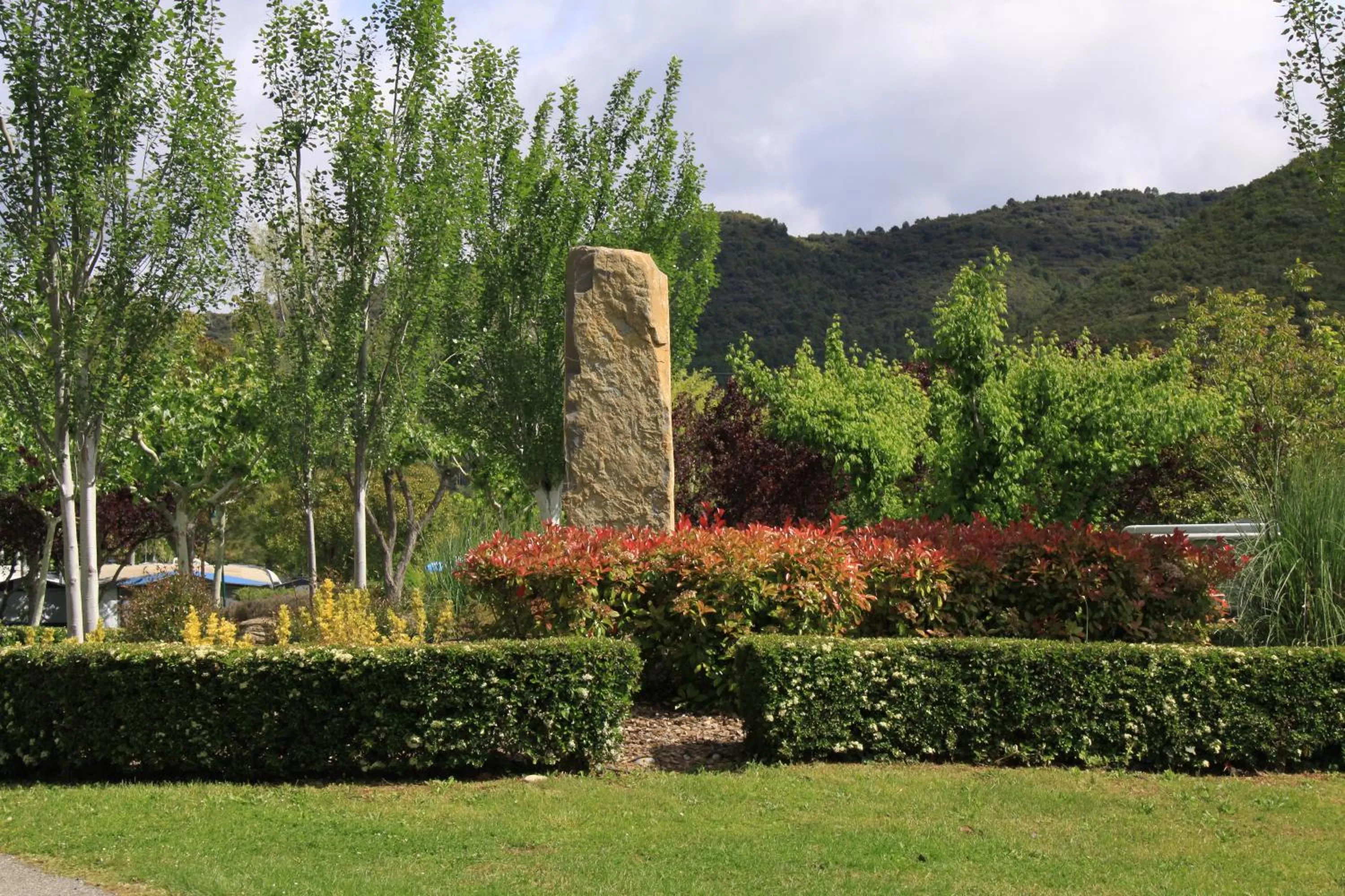 Garden in wecamp Pirineos