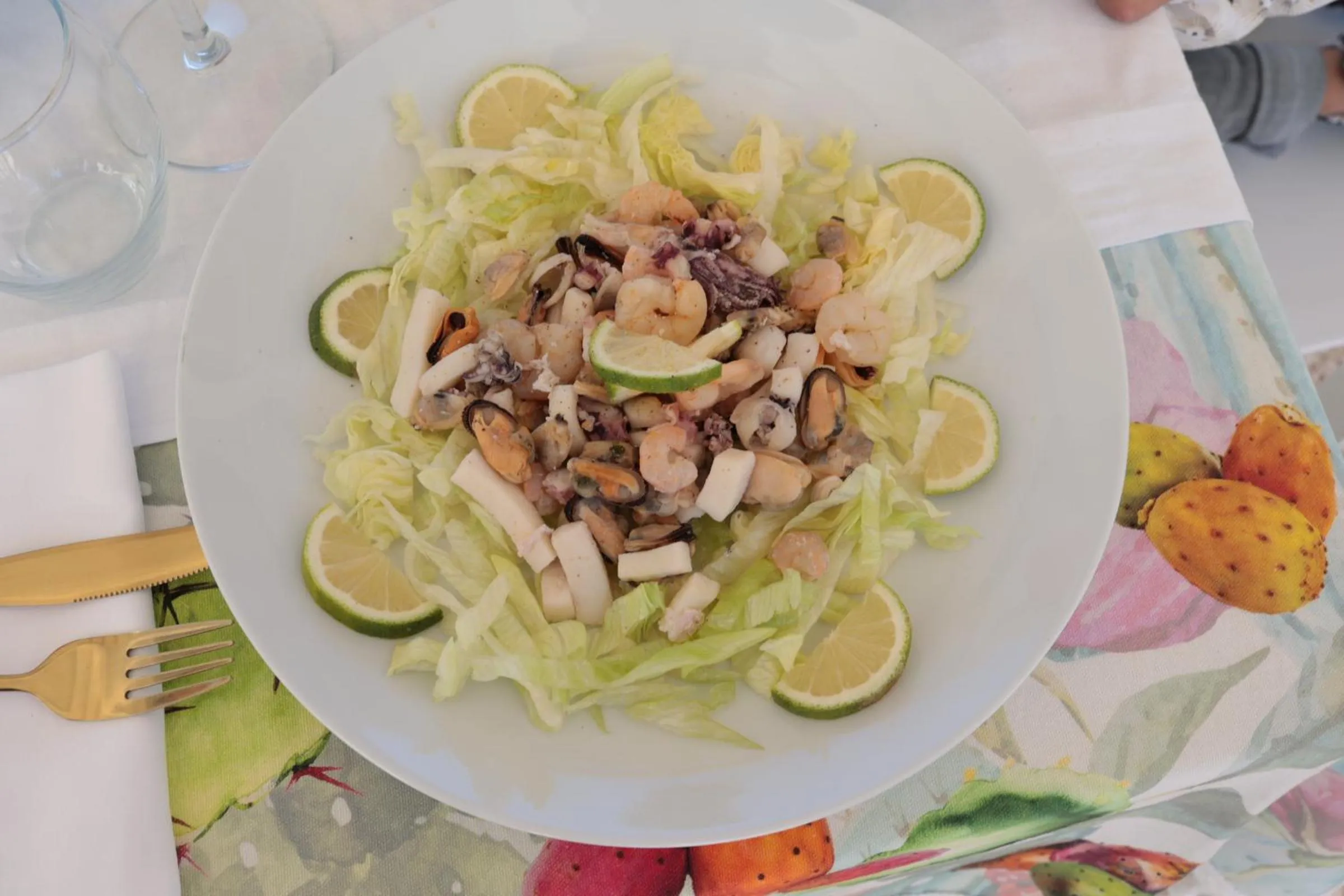 Food and drinks in CORALLI DEL PLEMMIRIO