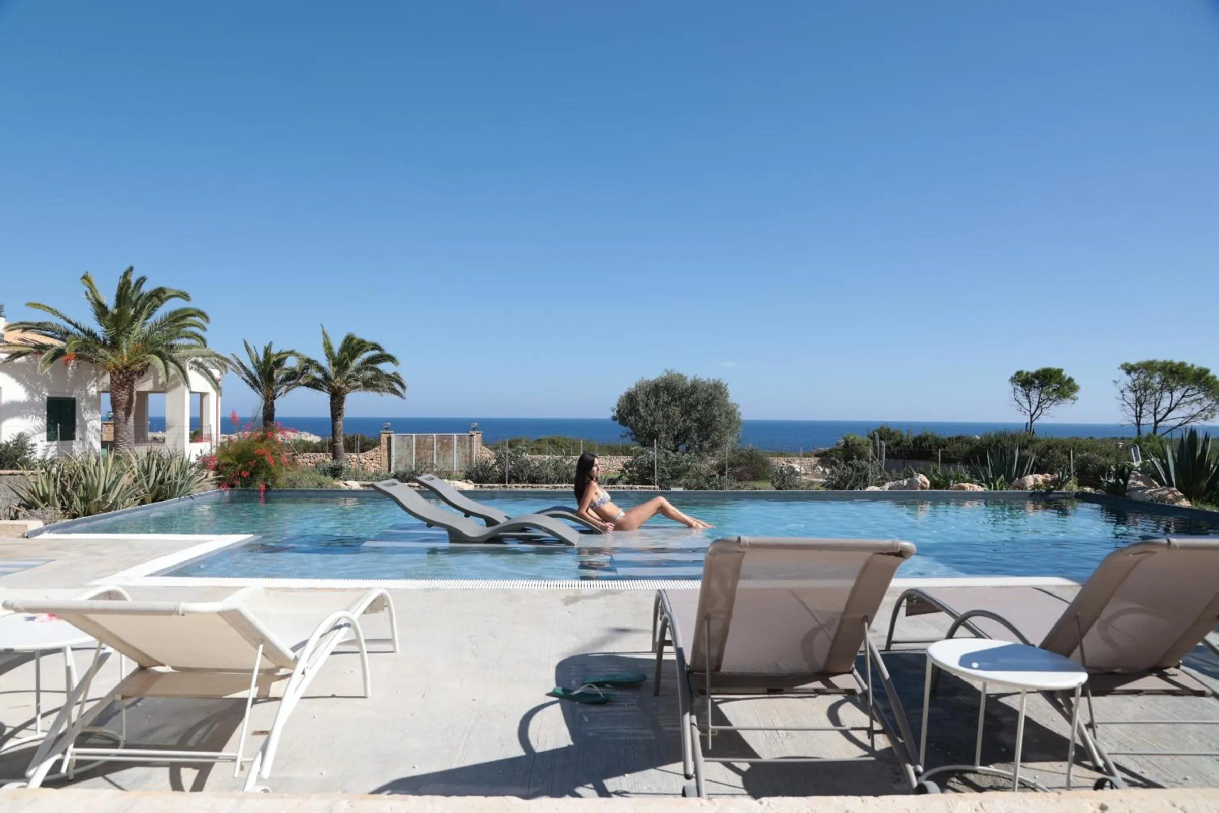 Pool view in CORALLI DEL PLEMMIRIO