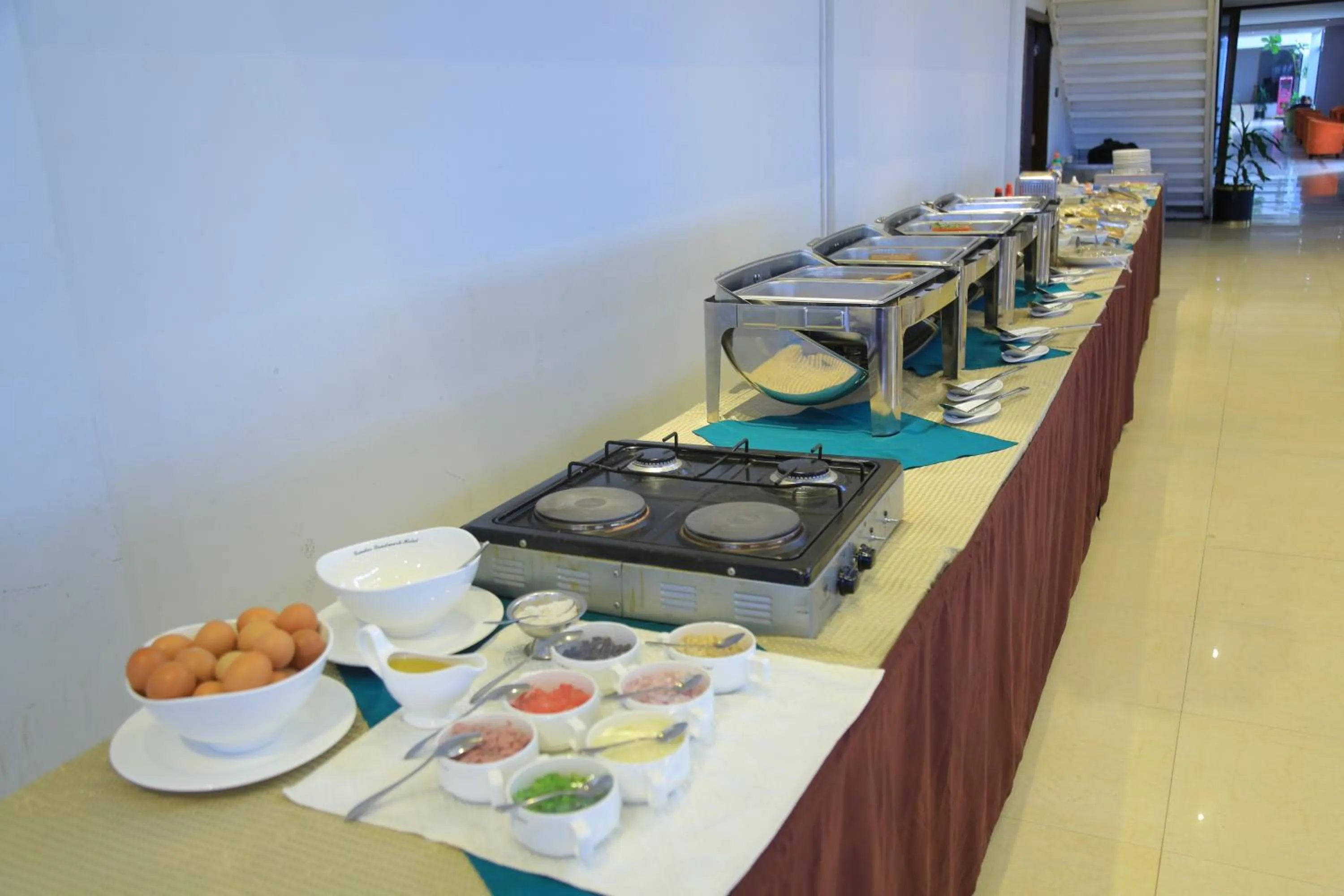 Buffet breakfast in Haile Resort-Gondar