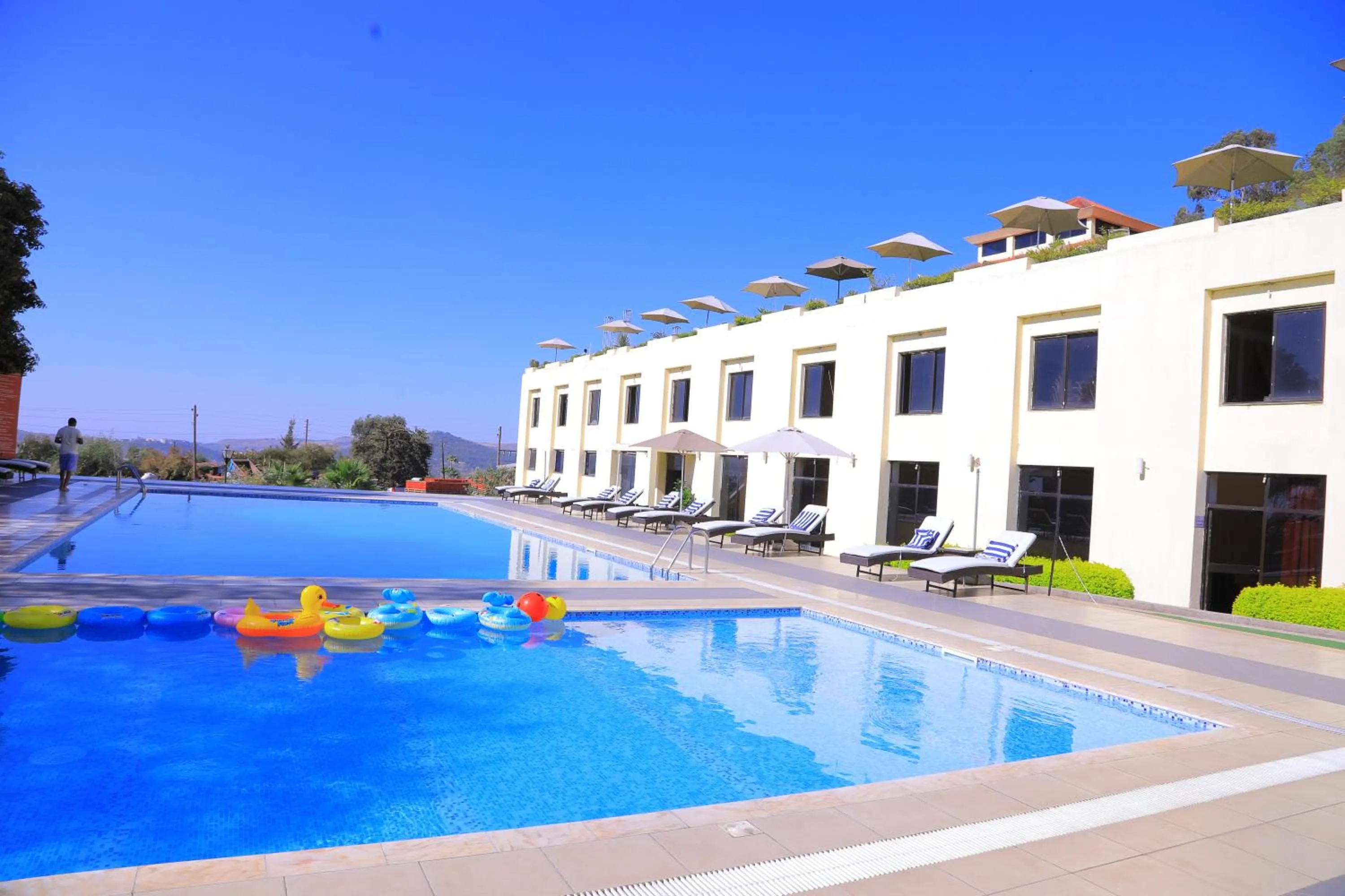 Swimming pool in Haile Resort-Gondar