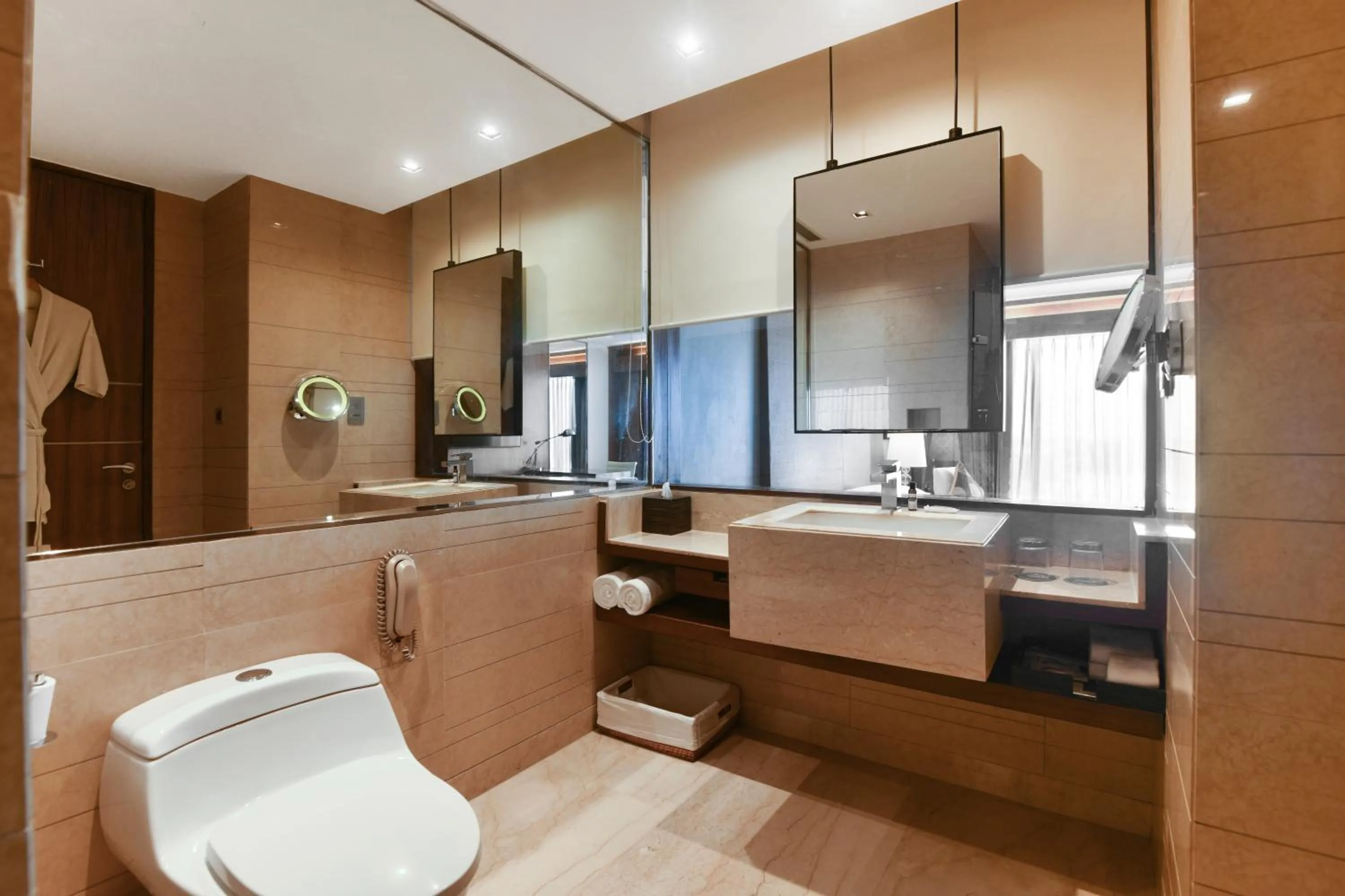 Bathroom in Hyatt Ahmedabad