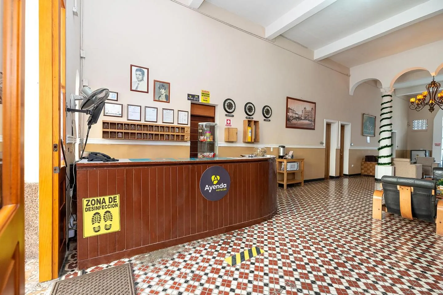 Lobby or reception in Hotel Ayenda Skall 1319