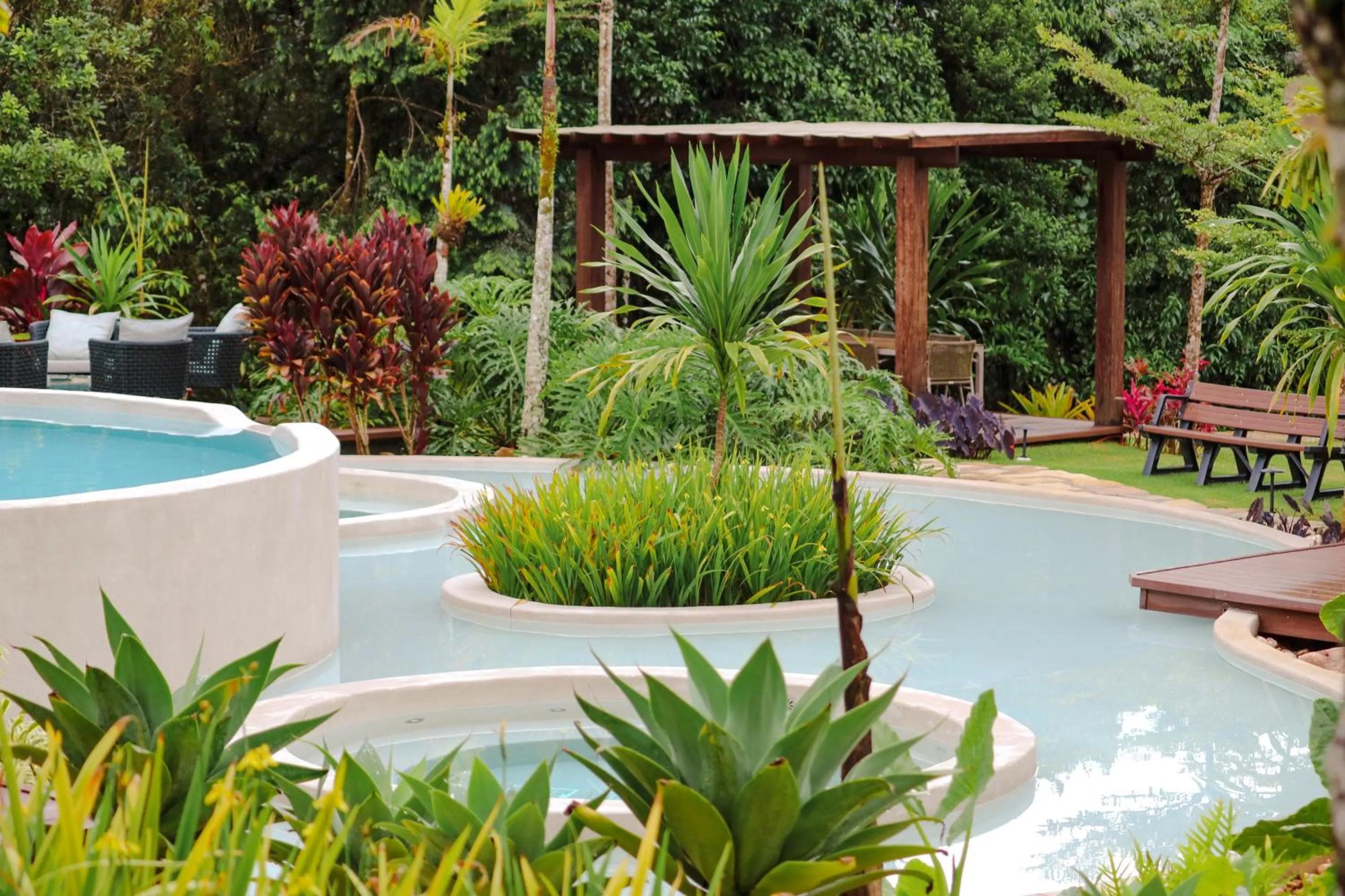 Swimming pool in Hotel Vale das Nuvens