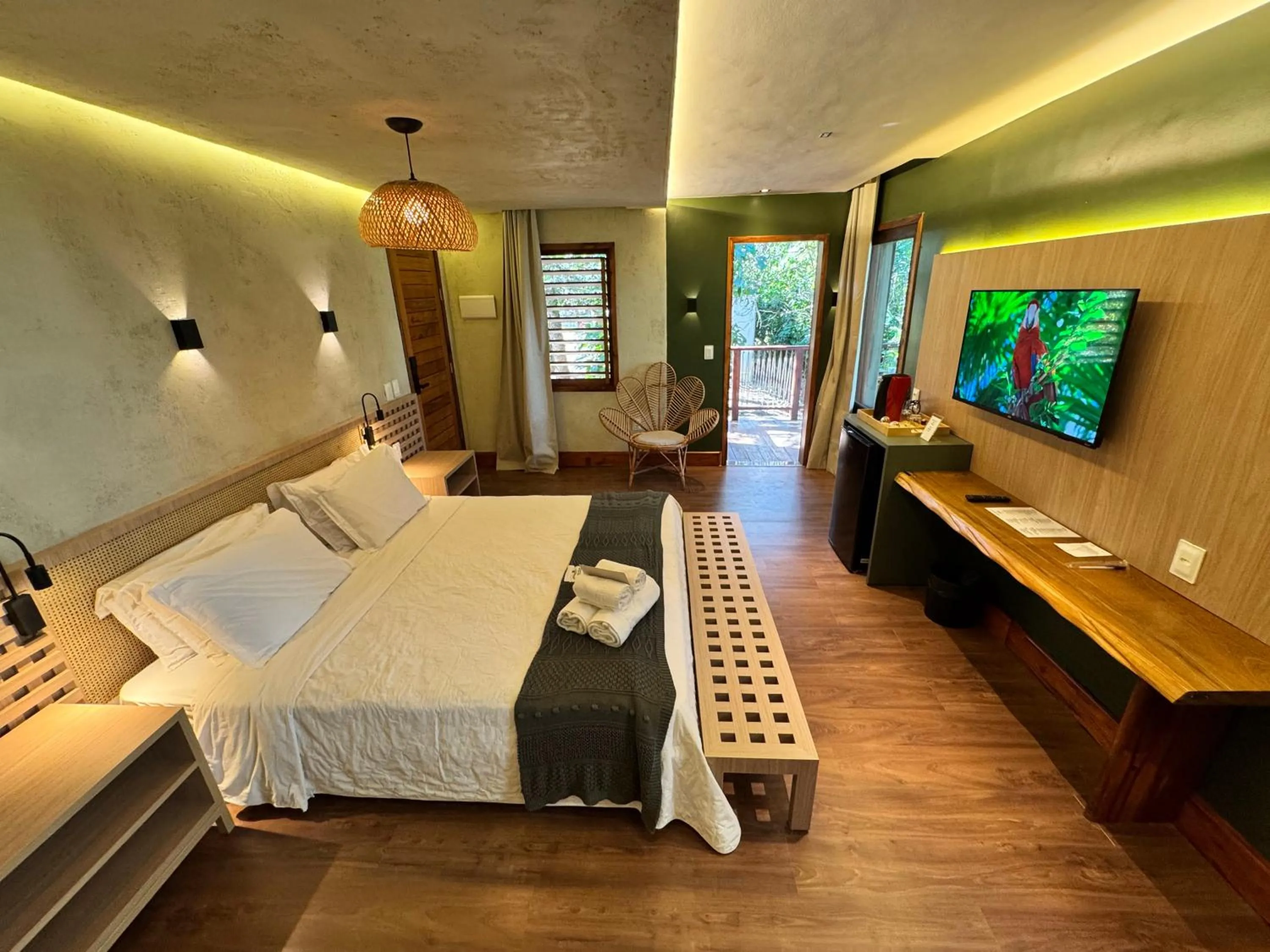 Photo of the whole room, Bed in Hotel Vale das Nuvens