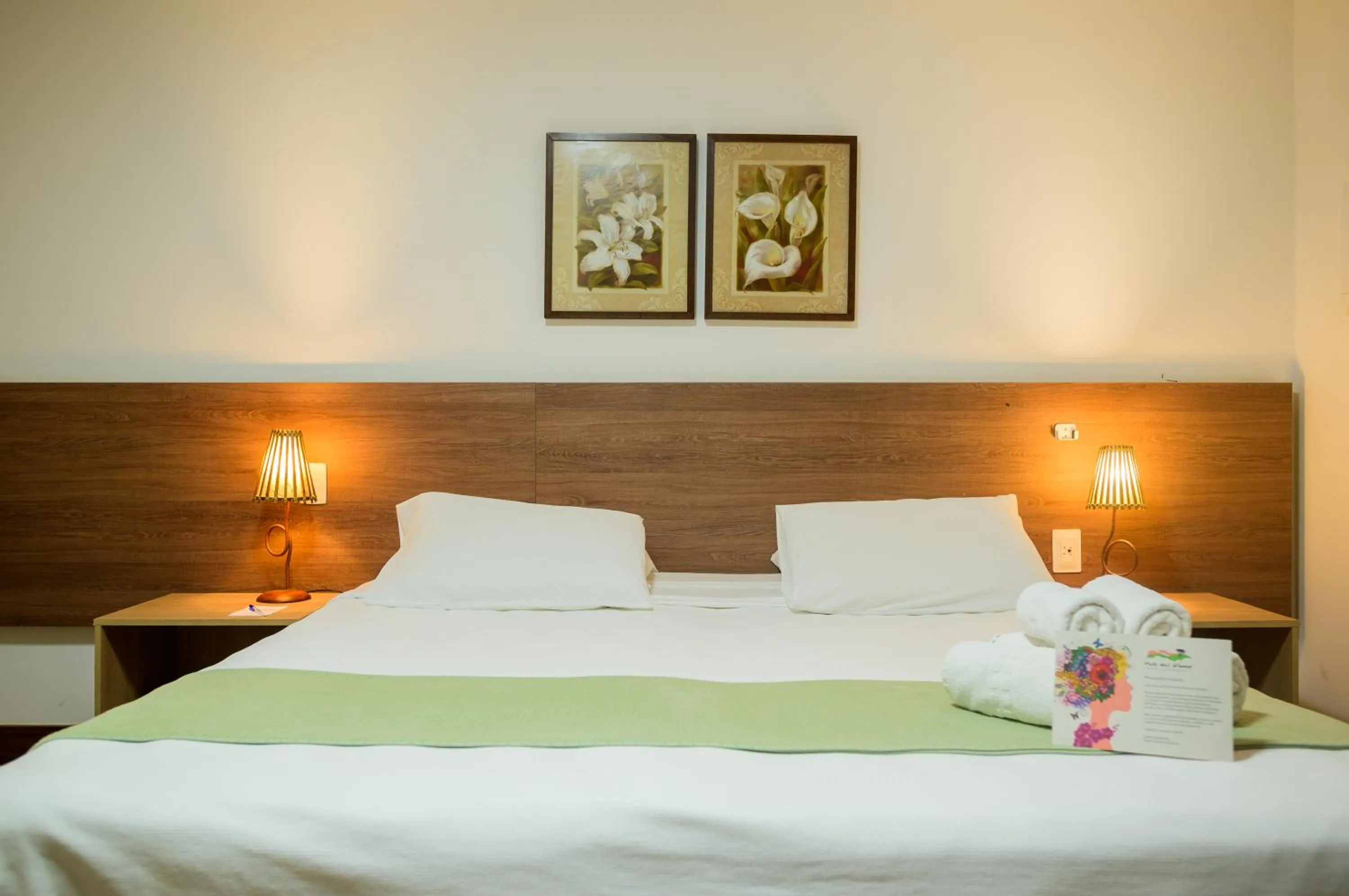 Bed in Hotel Vale das Nuvens