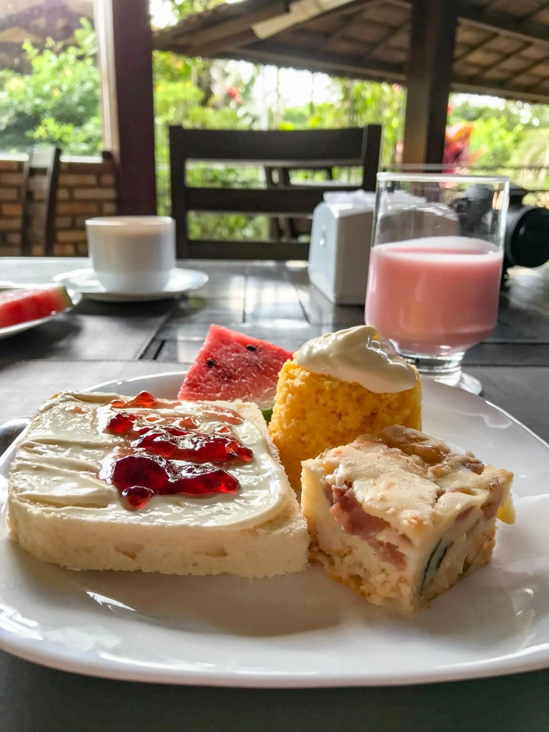 Breakfast in Hotel Vale das Nuvens